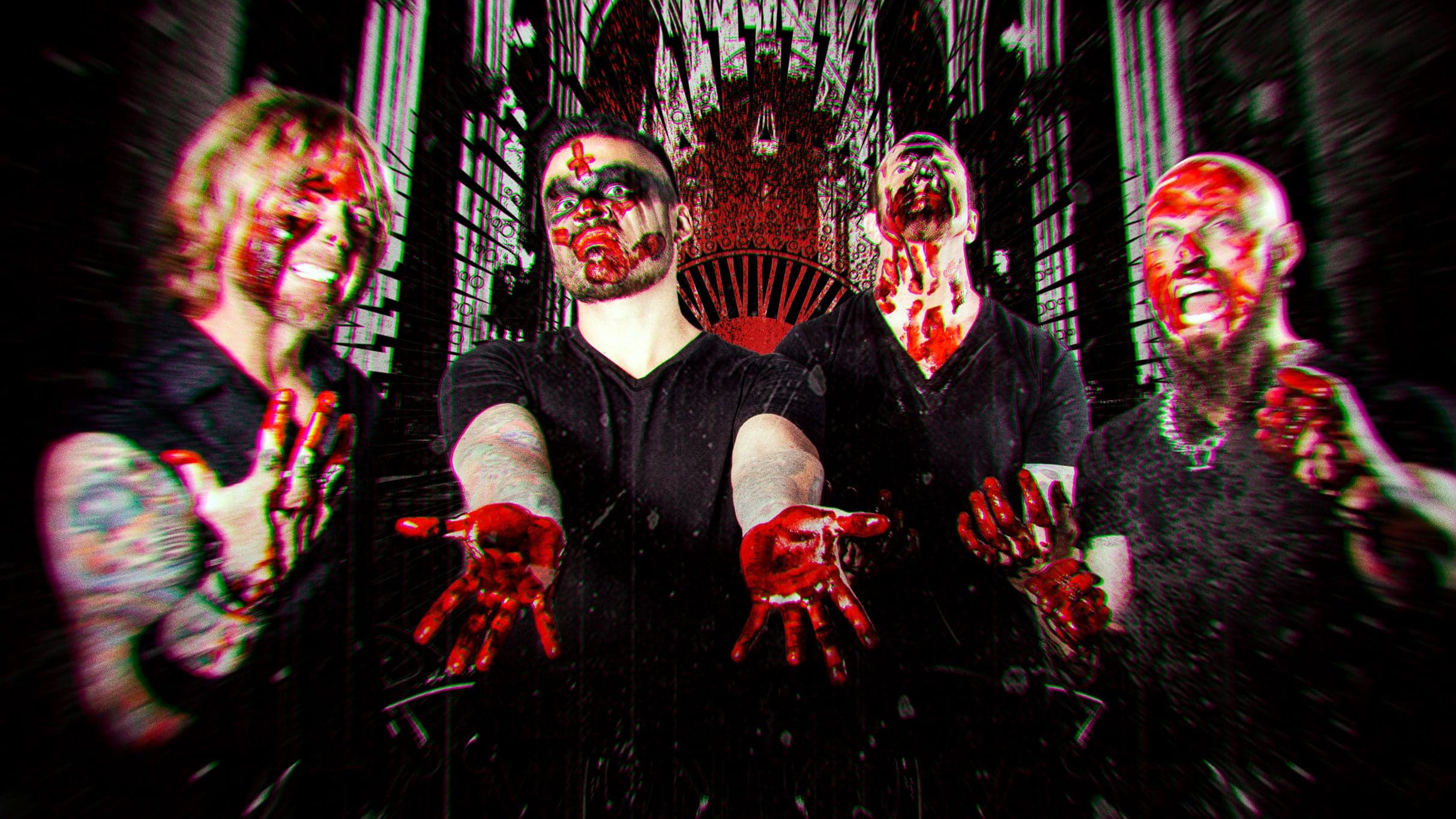 Cover for Drowning Pool w/ Saliva