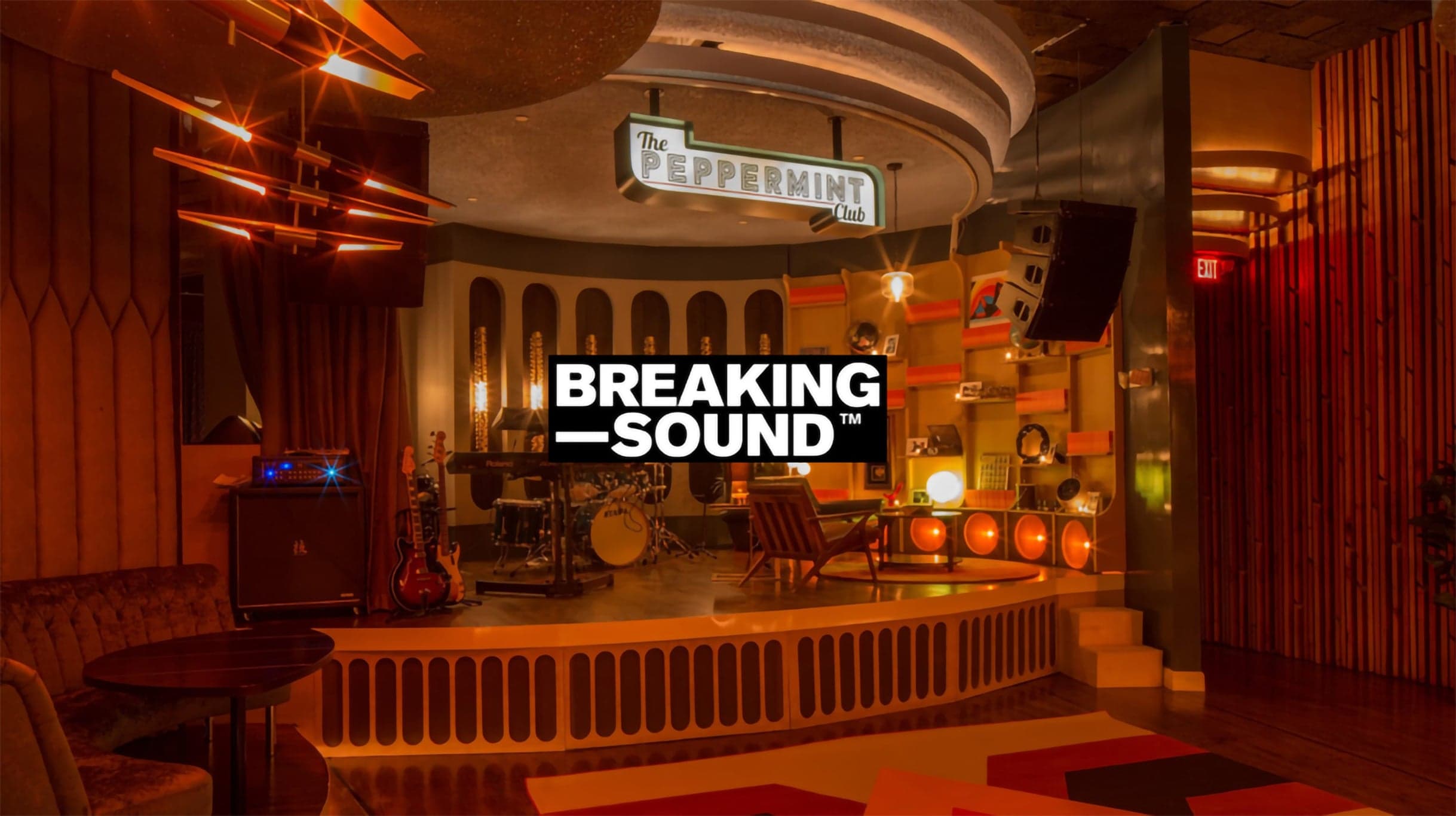Cover for Breaking Sound @ the Peppermint Club