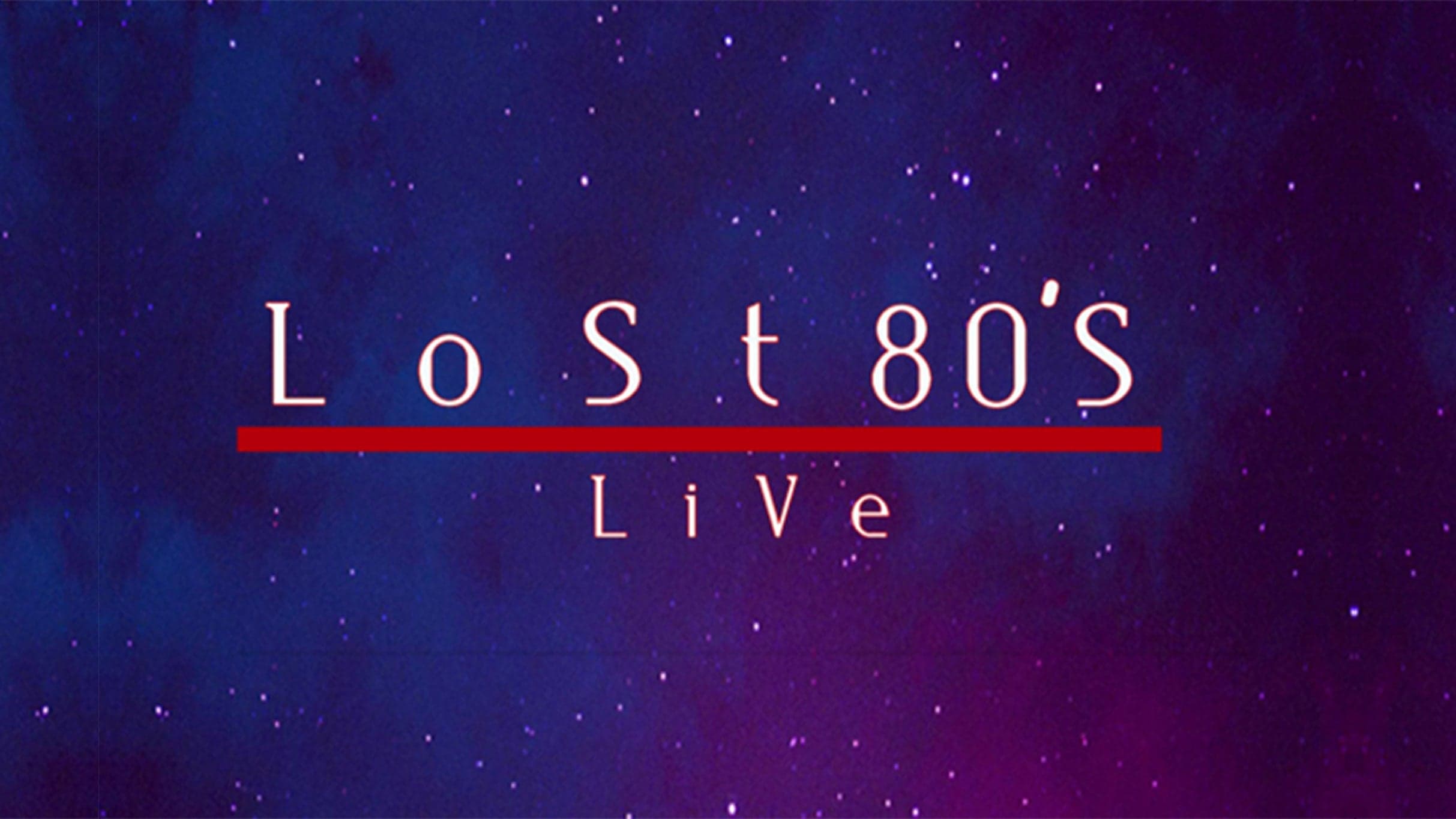 Cover for Lost 80s Live