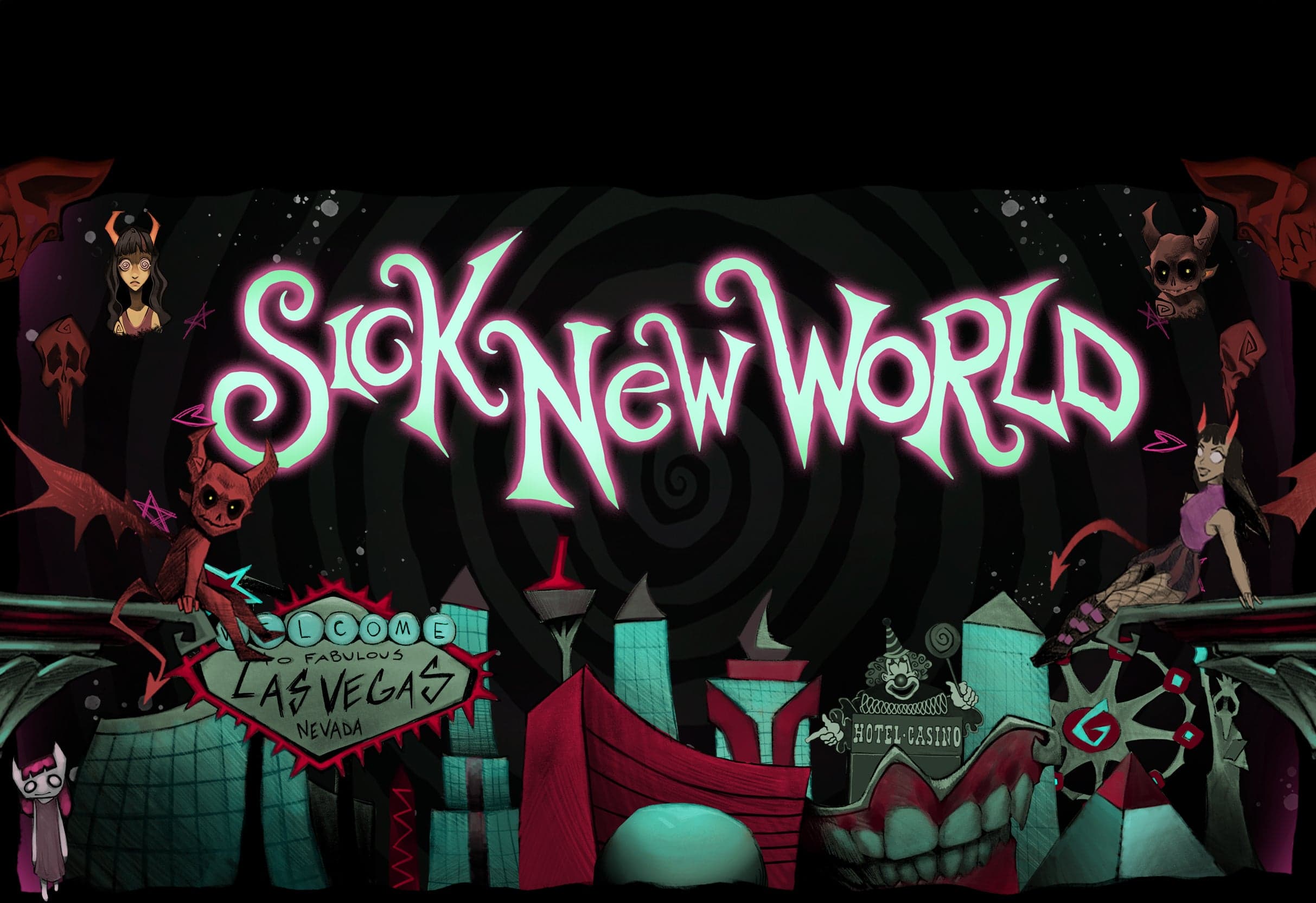 Cover for Sick New World