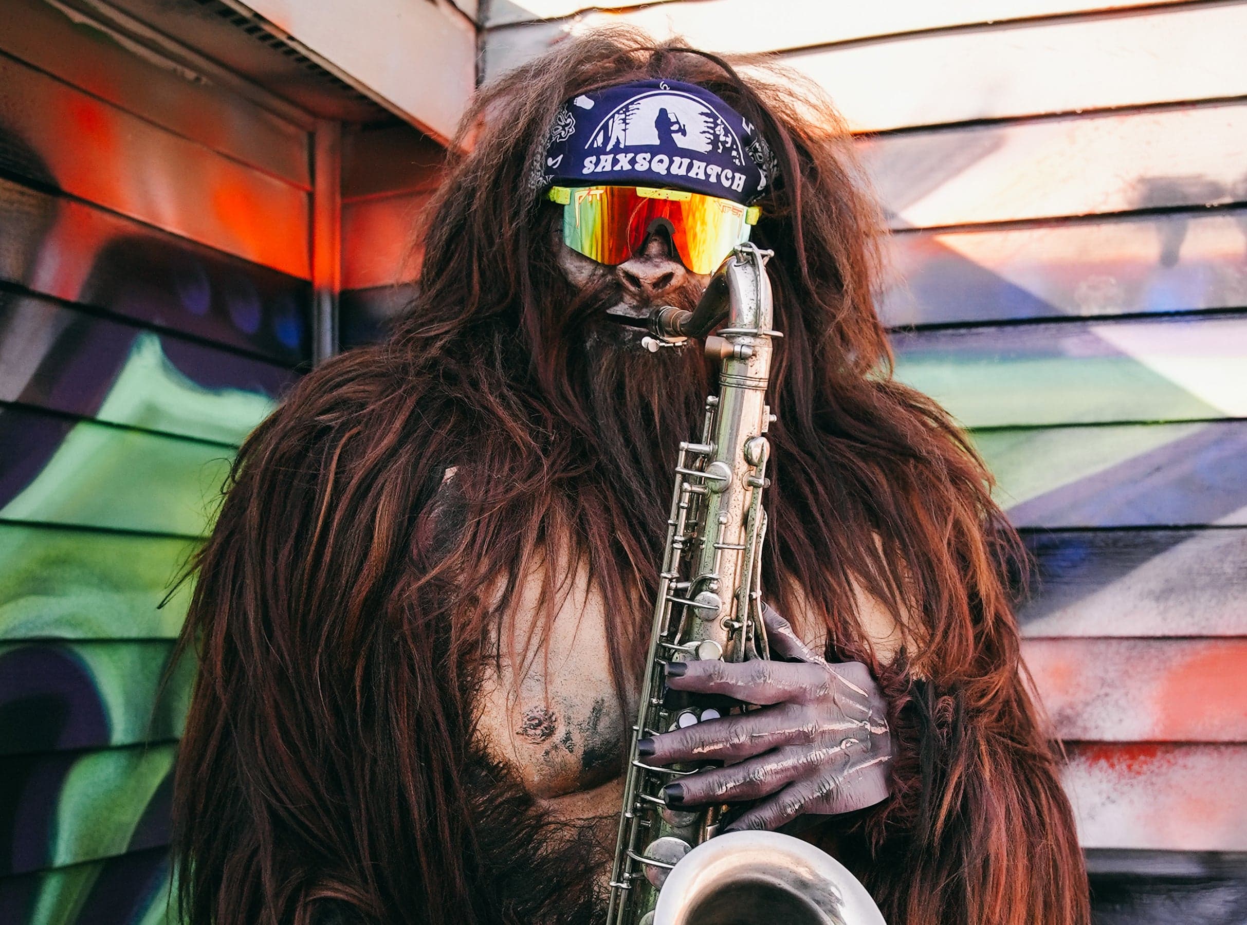 Cover for Saxsquatch