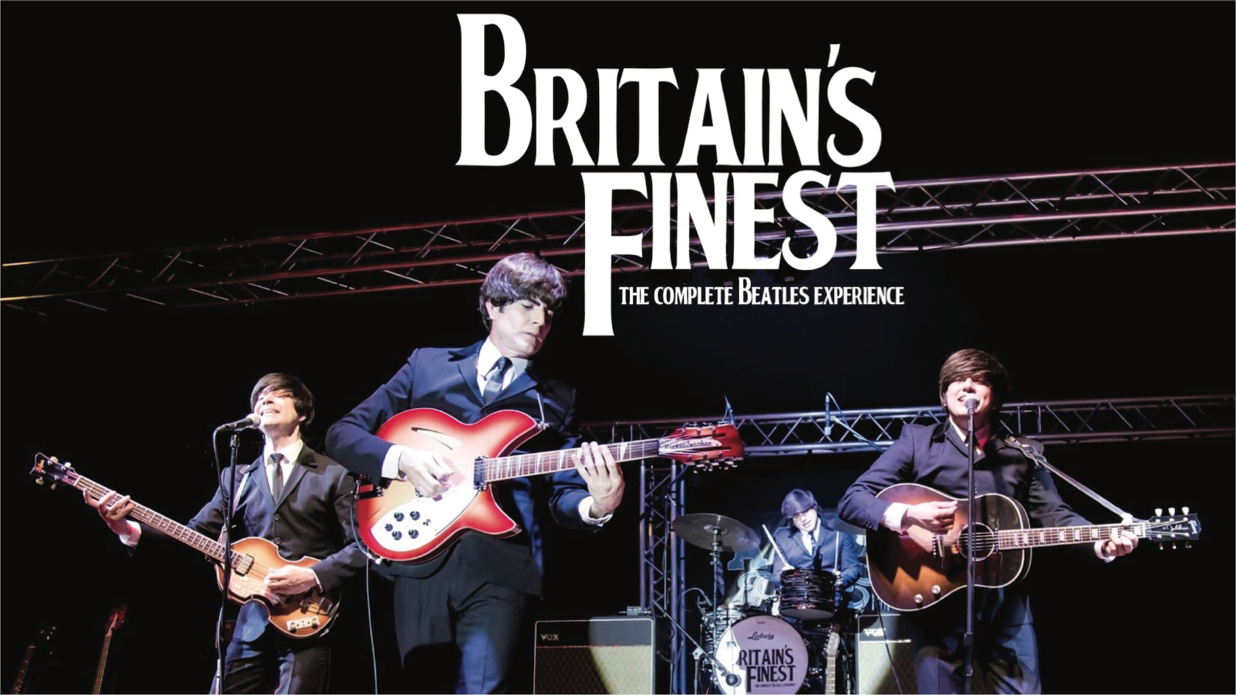 Cover for Ultimate Beatles Tribute Concert Britain Finest