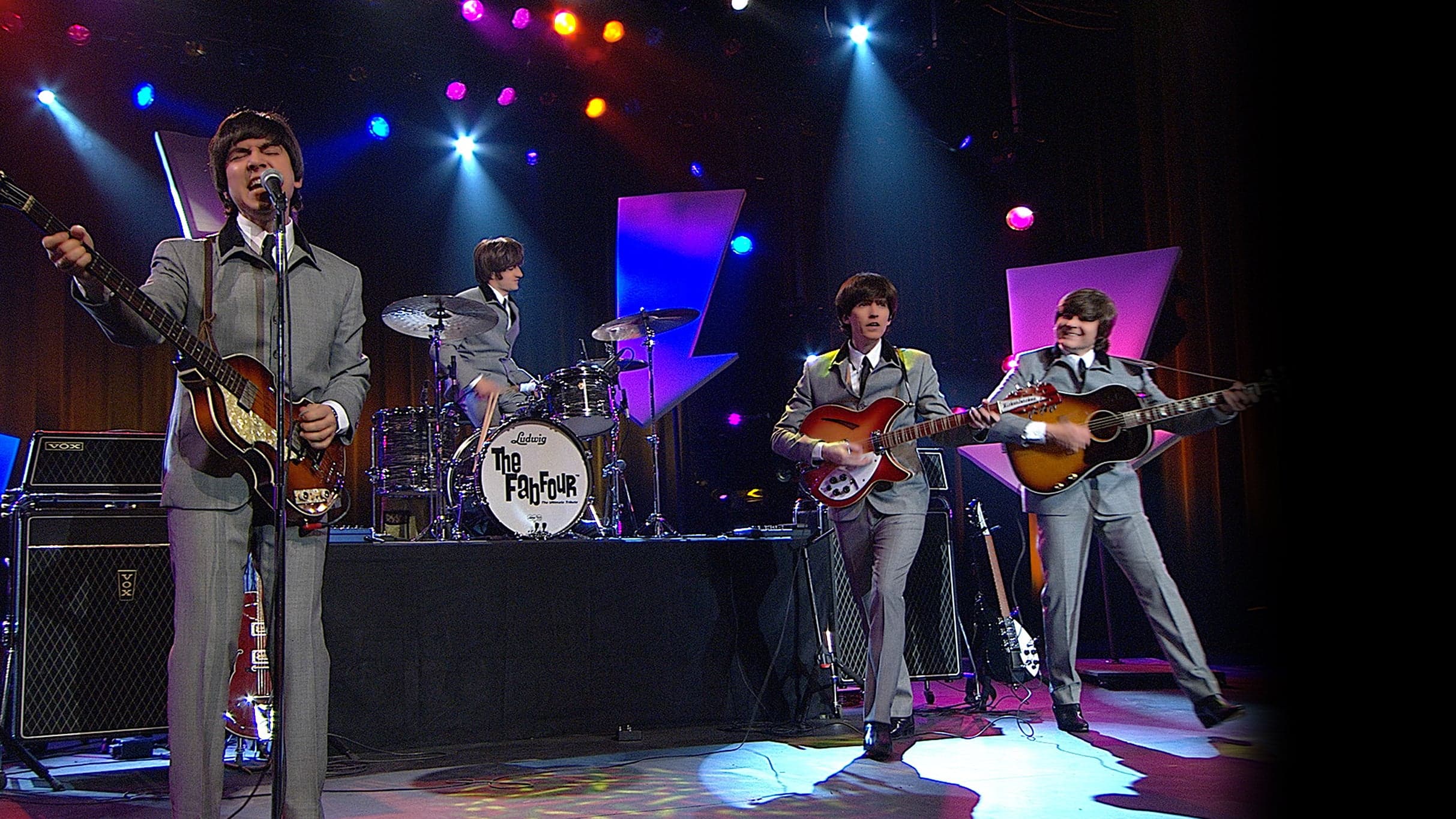Cover for The Fab Four: A Hard Day's Night
