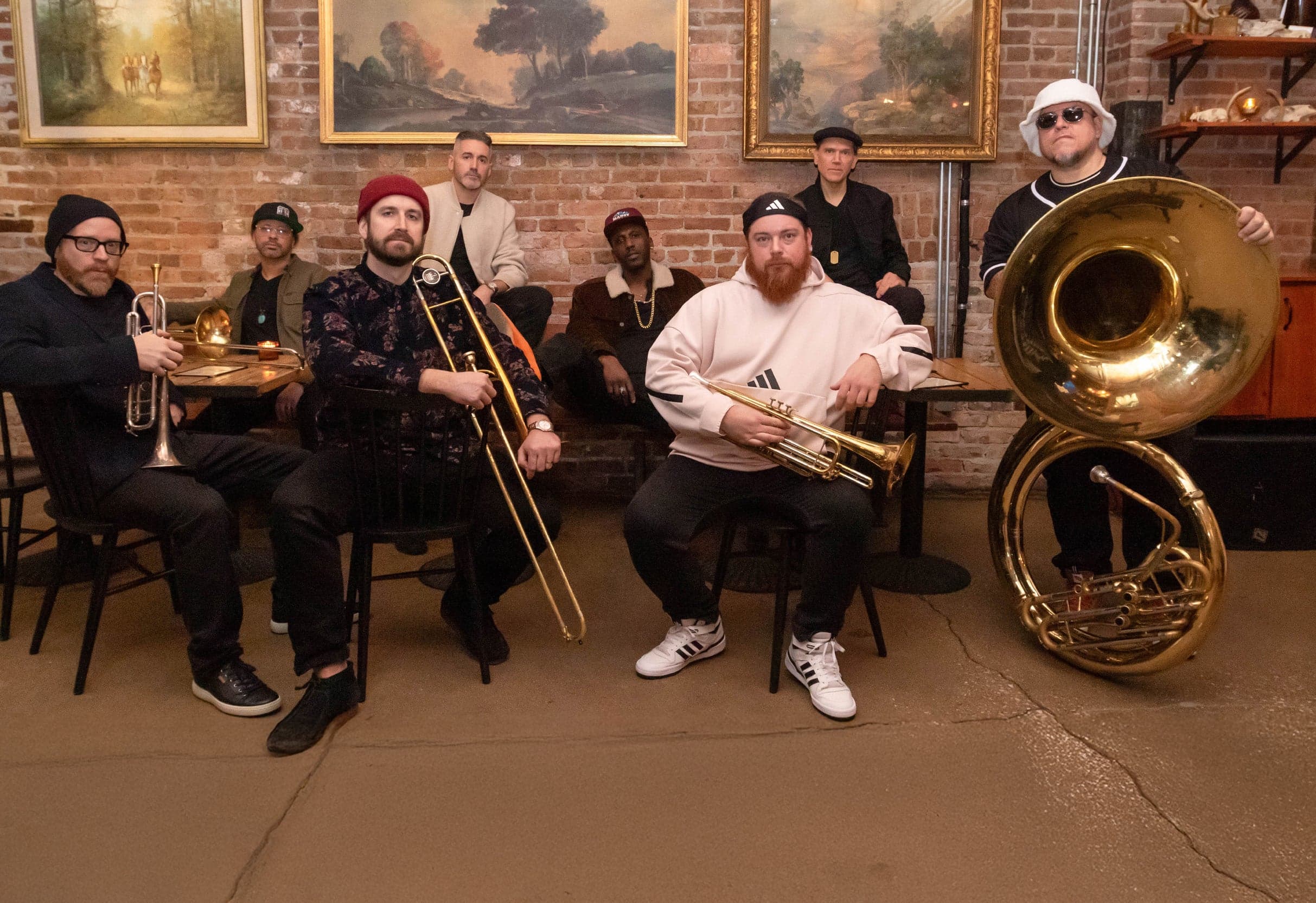 Cover for LowDown Brass Band & Fonville x Fribush