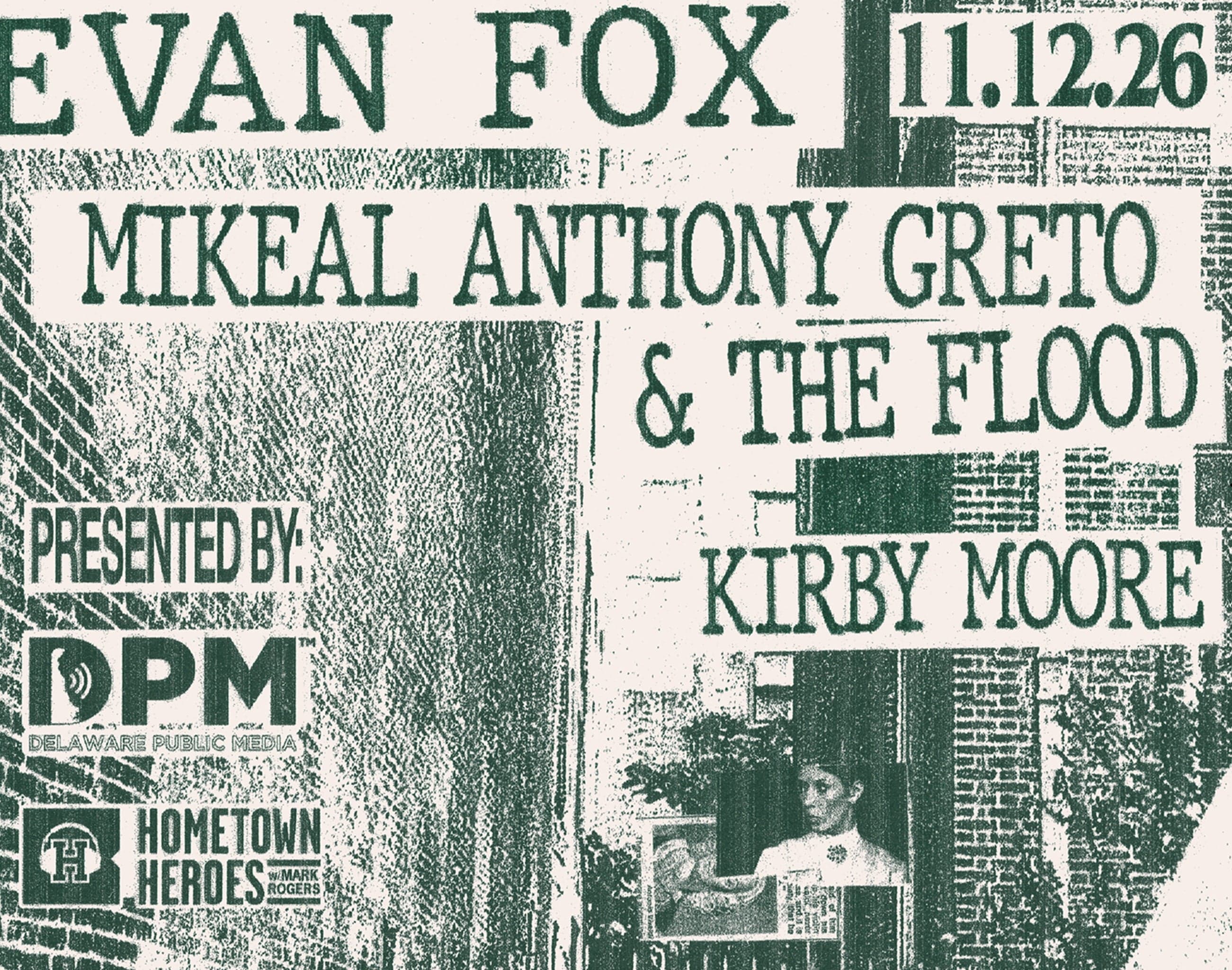 Cover for Evan Fox / Mikeal Anthony Greto & the Flood