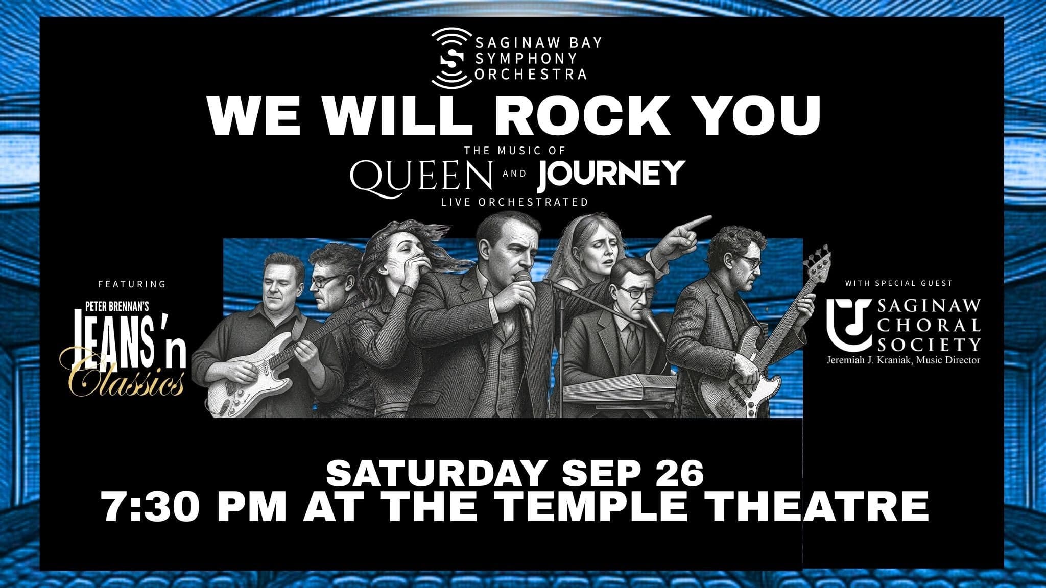 Cover for SBSO: We Will Rock You: The Music of Queen & Journey
