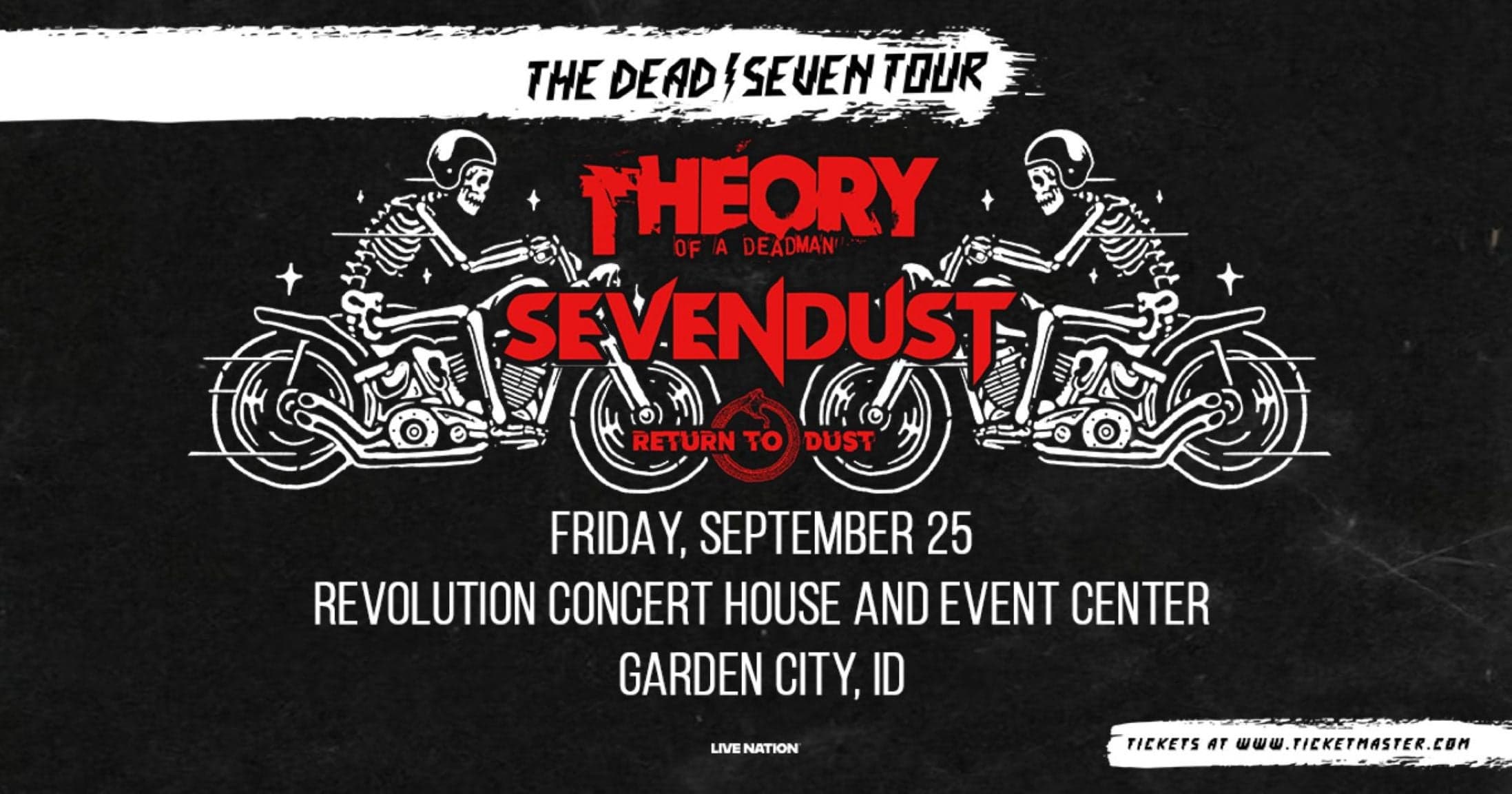 Cover for Theory of a Deadman & Sevendust: The Dead / Seven Tour