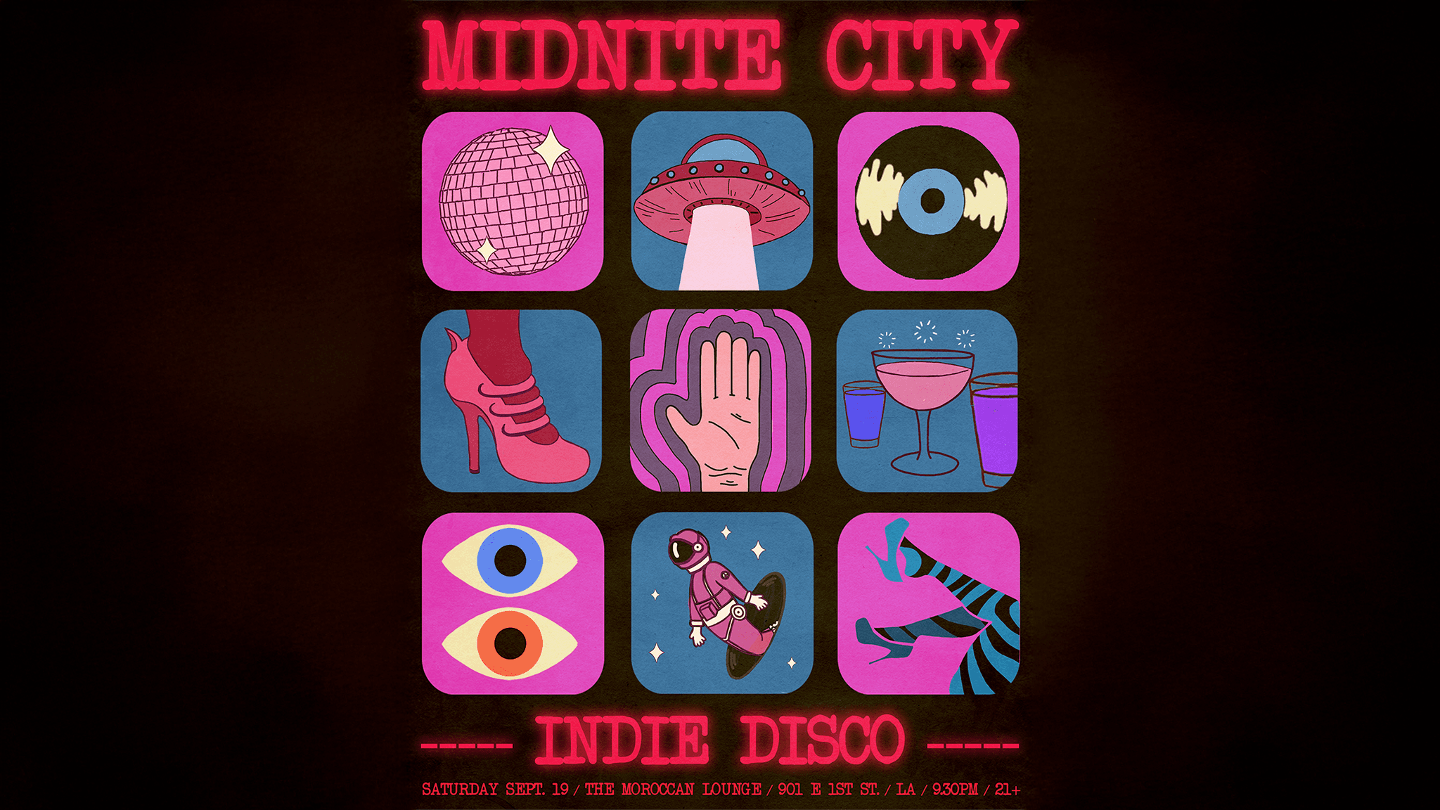 Cover for Midnite City: Indie Disco