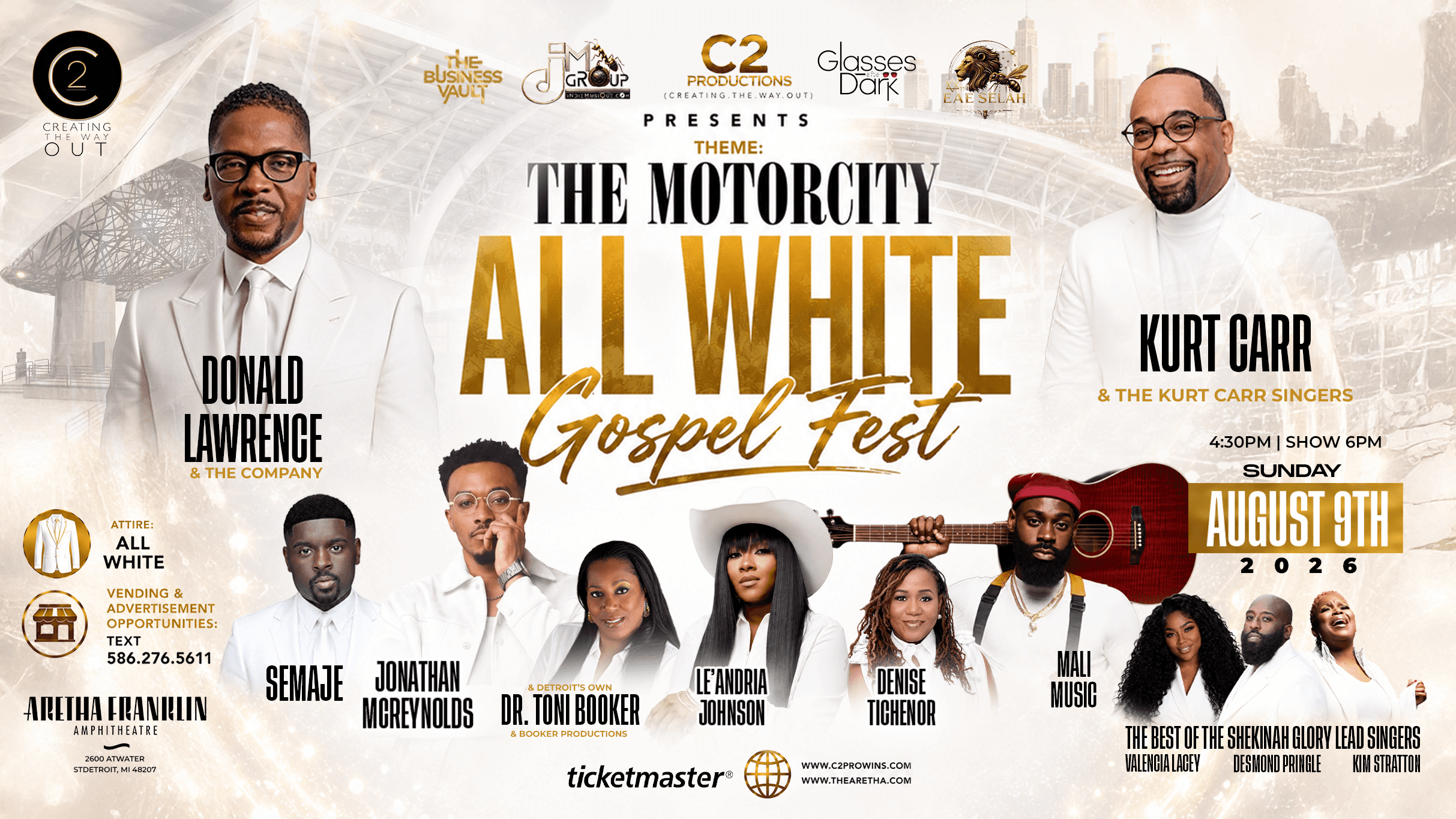 Cover for The MotorCity All White Gospel Fest