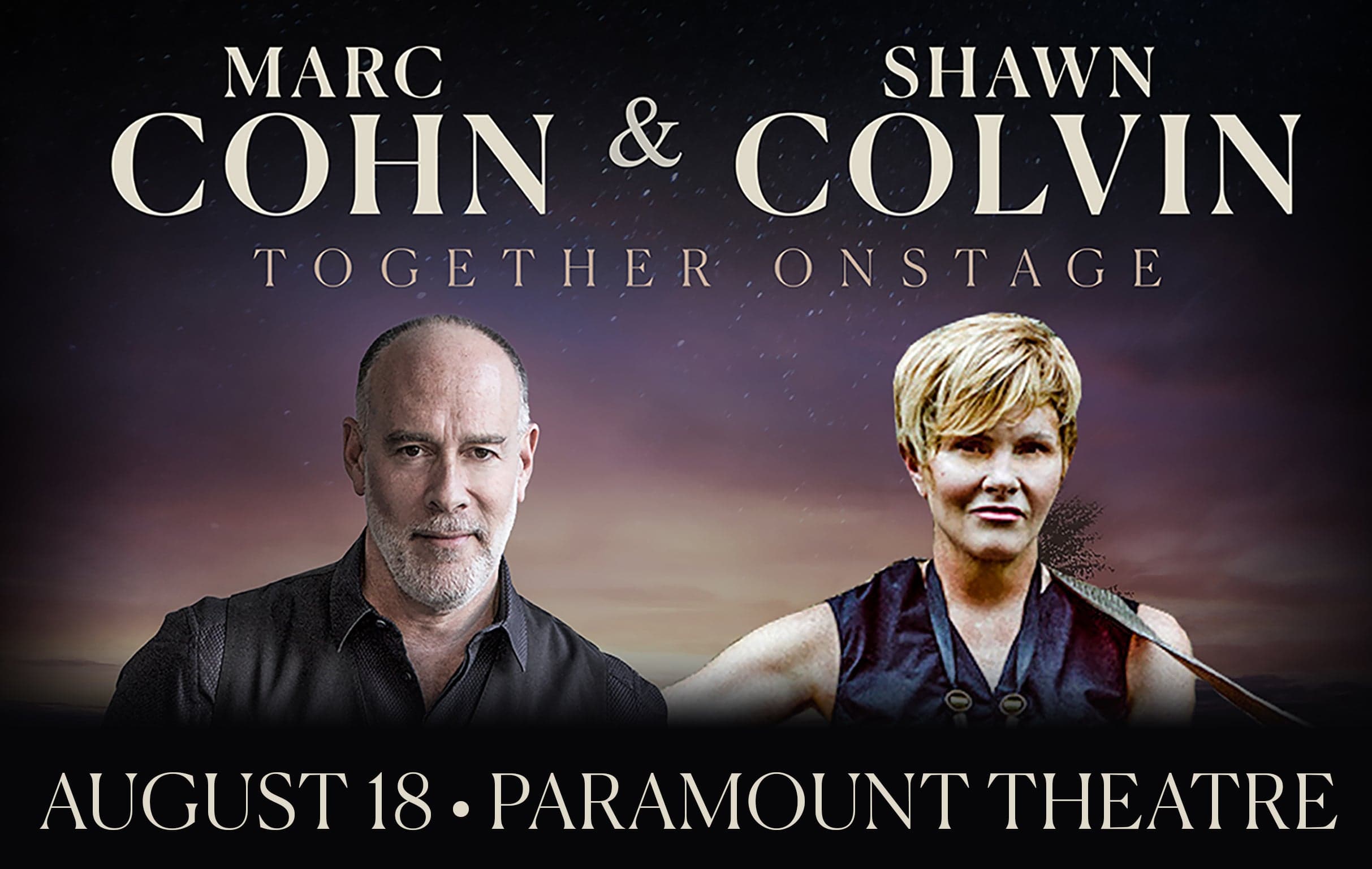 Cover for AEG Presents: An Evening with Marc Cohn & Shawn Colvin: Together in Co