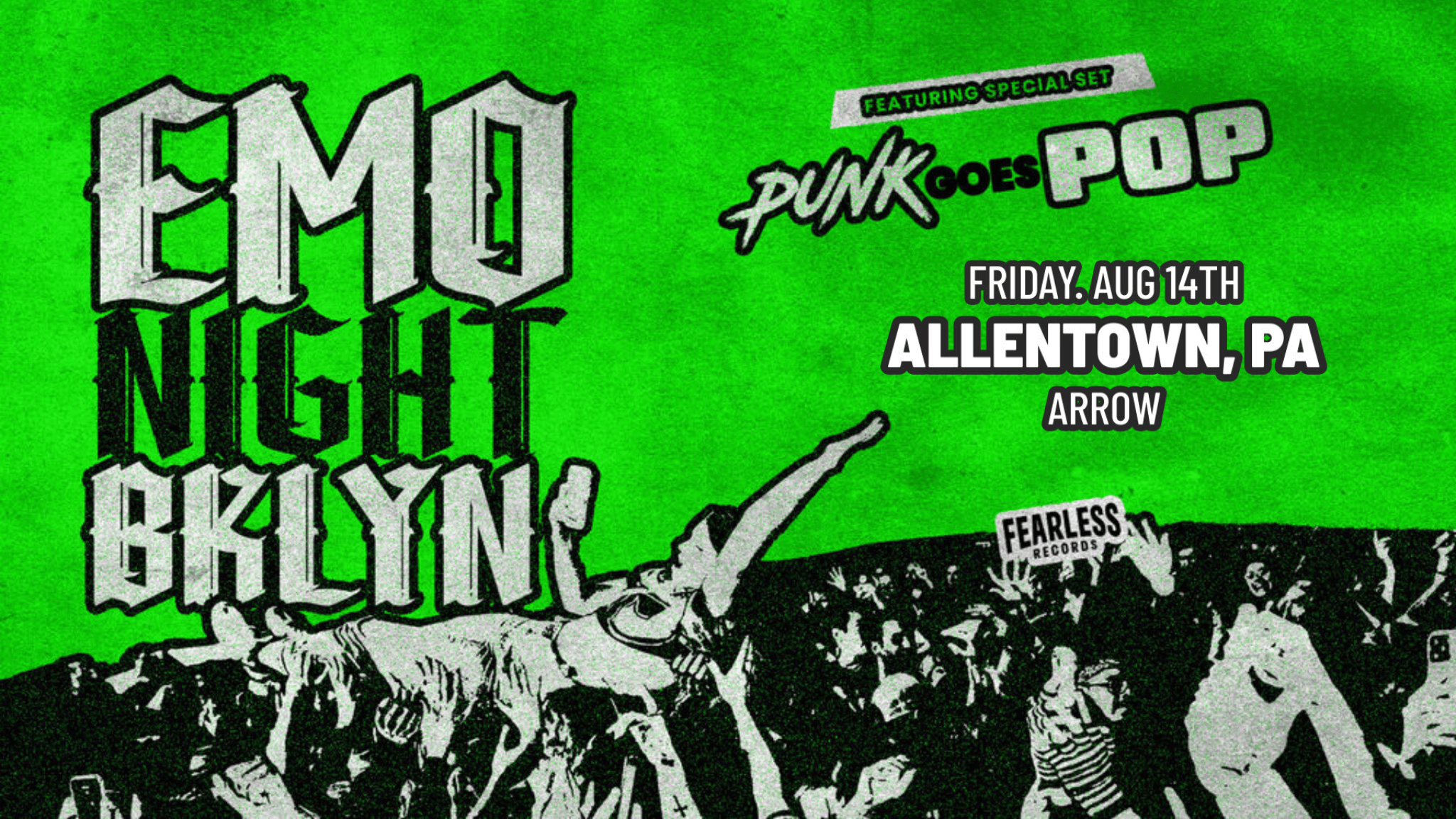 Cover for Emo Night Brooklyn - Feat. Special Punk Goes Pop DJ Set - 18+