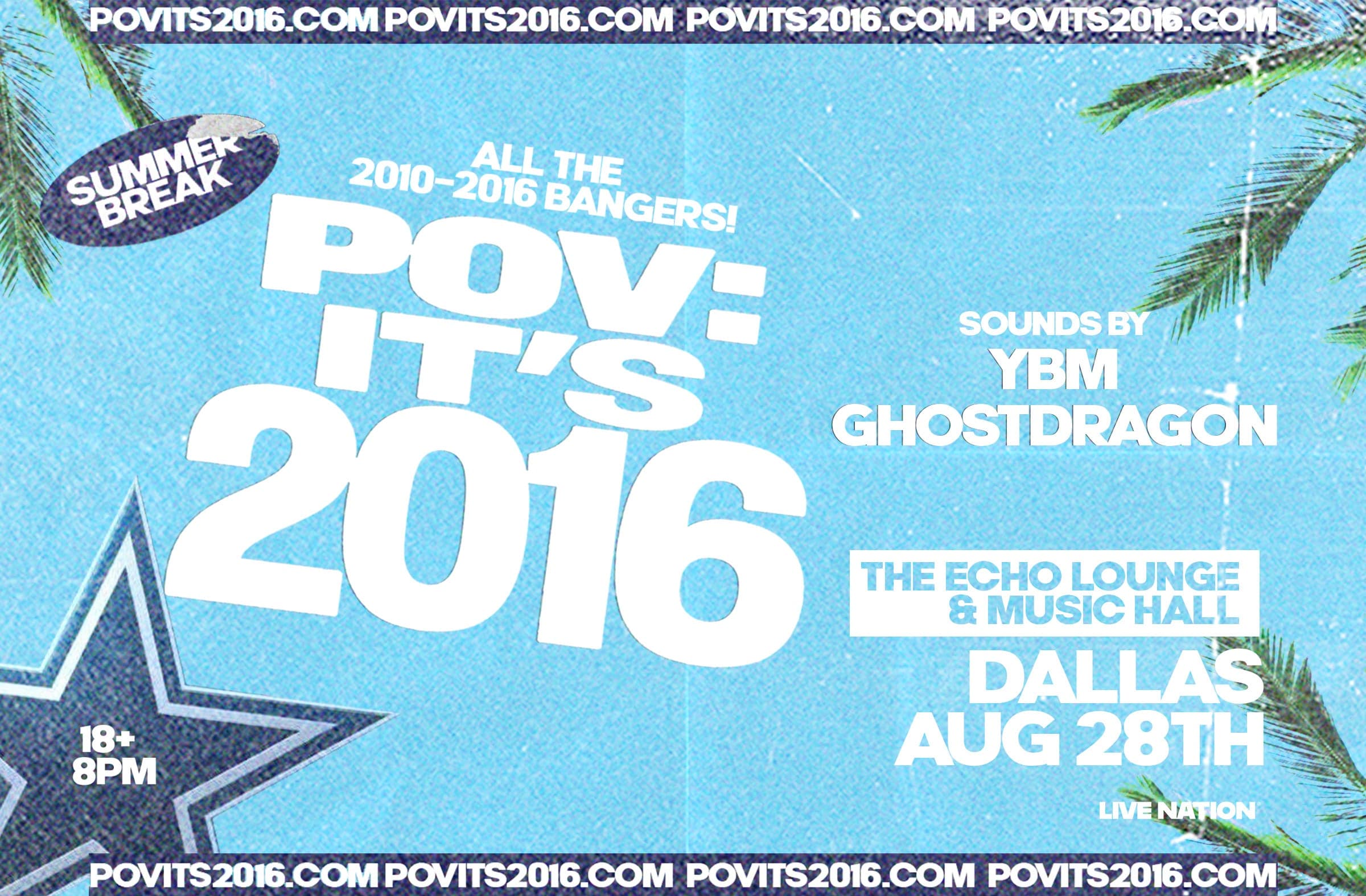Cover for POV: It's 2016 - 18+ Event