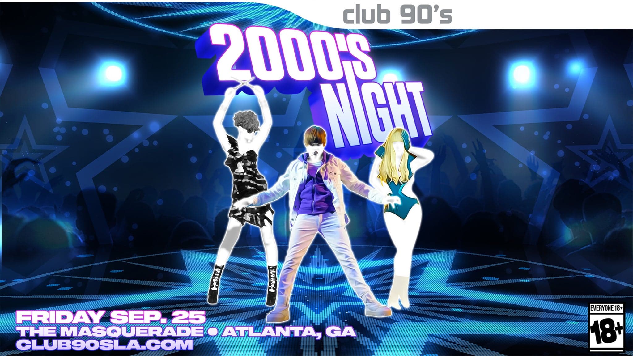 Cover for Club 90s presents 2000's Night | 18+