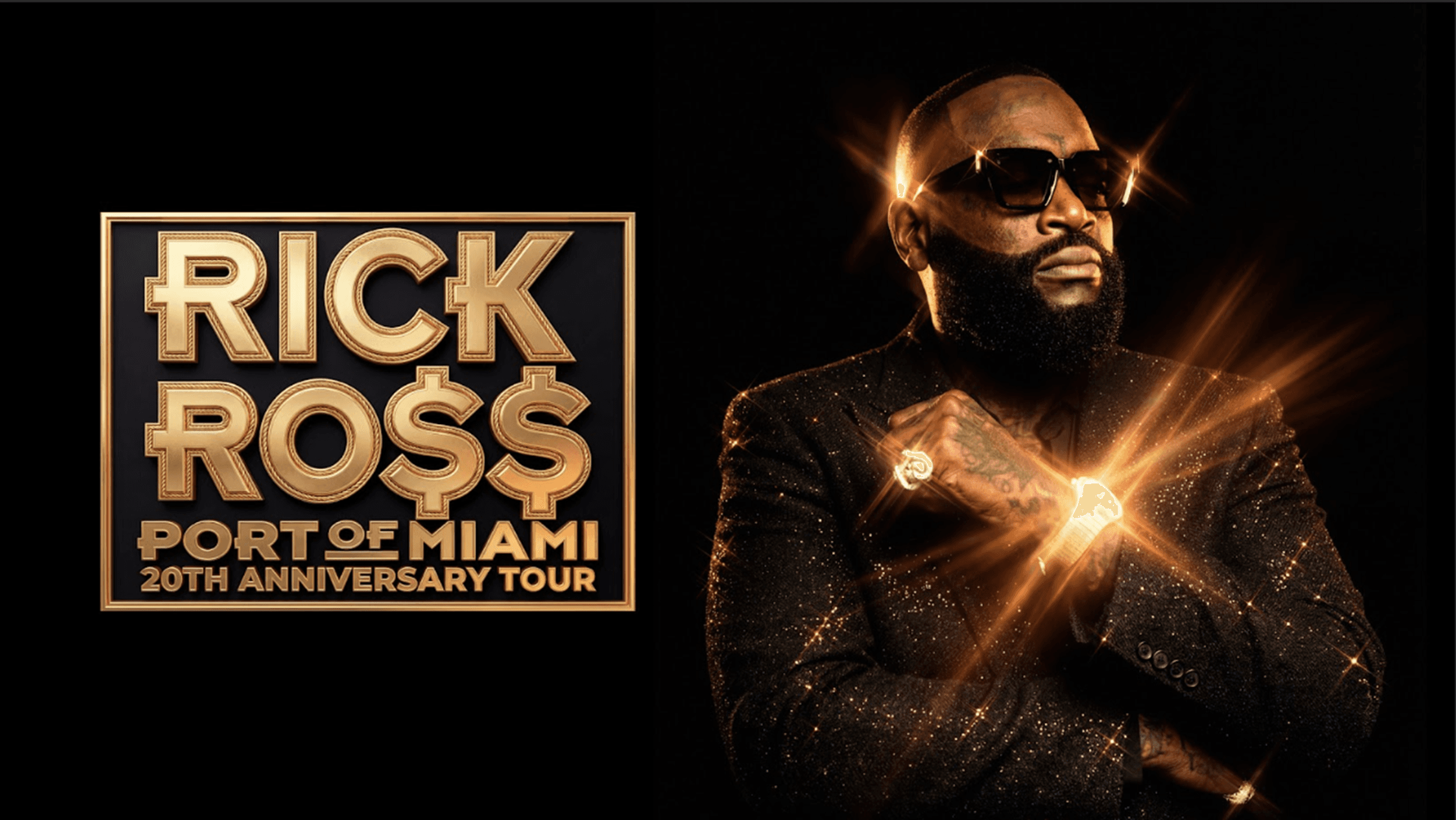 Cover for Rick Ross Port of Miami 20 Orchestra Tour "A Black-Tie Experience"