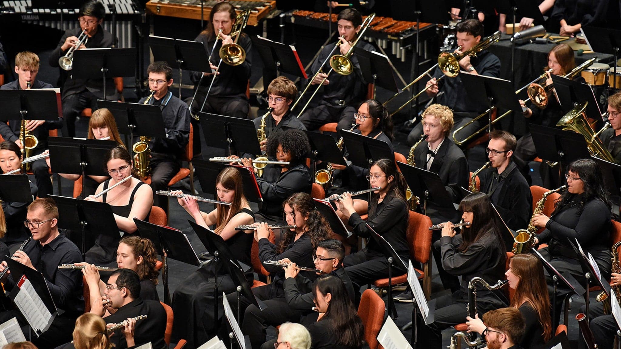 Cover for "Winds and String Unite!" - ASU Maroon and Gold Band & Philharmonia