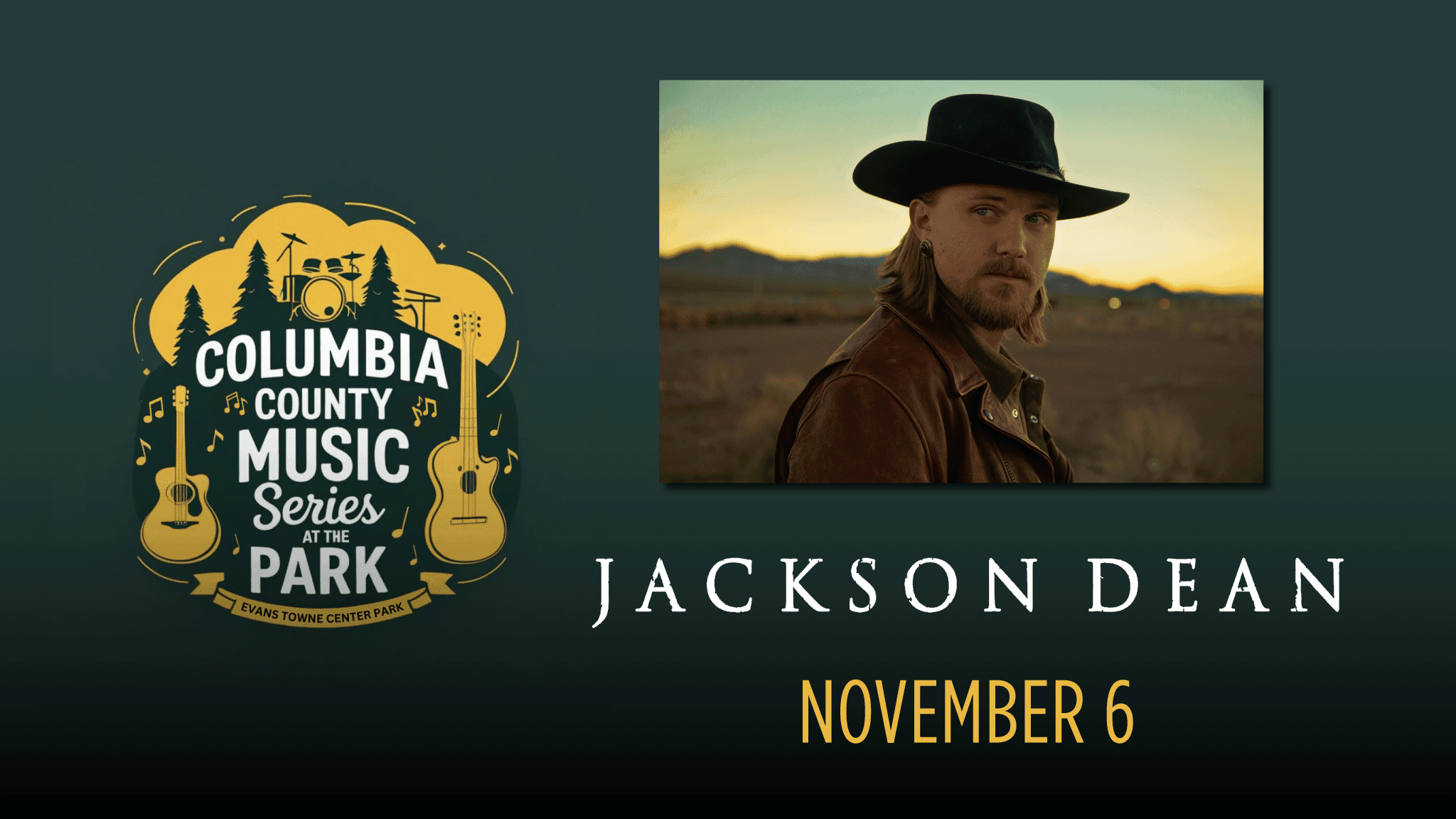 Cover for Jackson Dean at Evans Towne Center Park