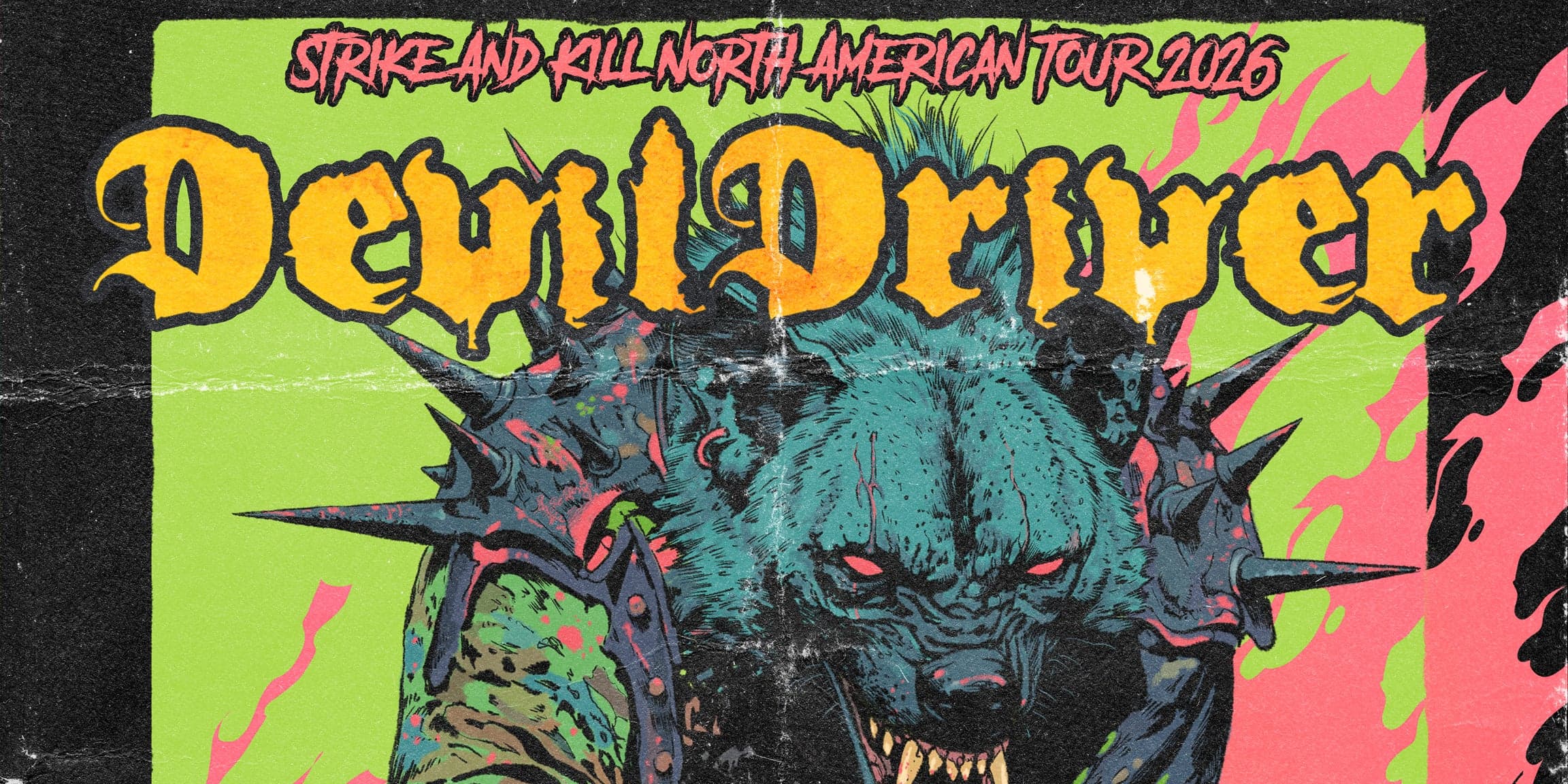 Cover for DEVILDRIVER - STRIKE AND KILL TOUR