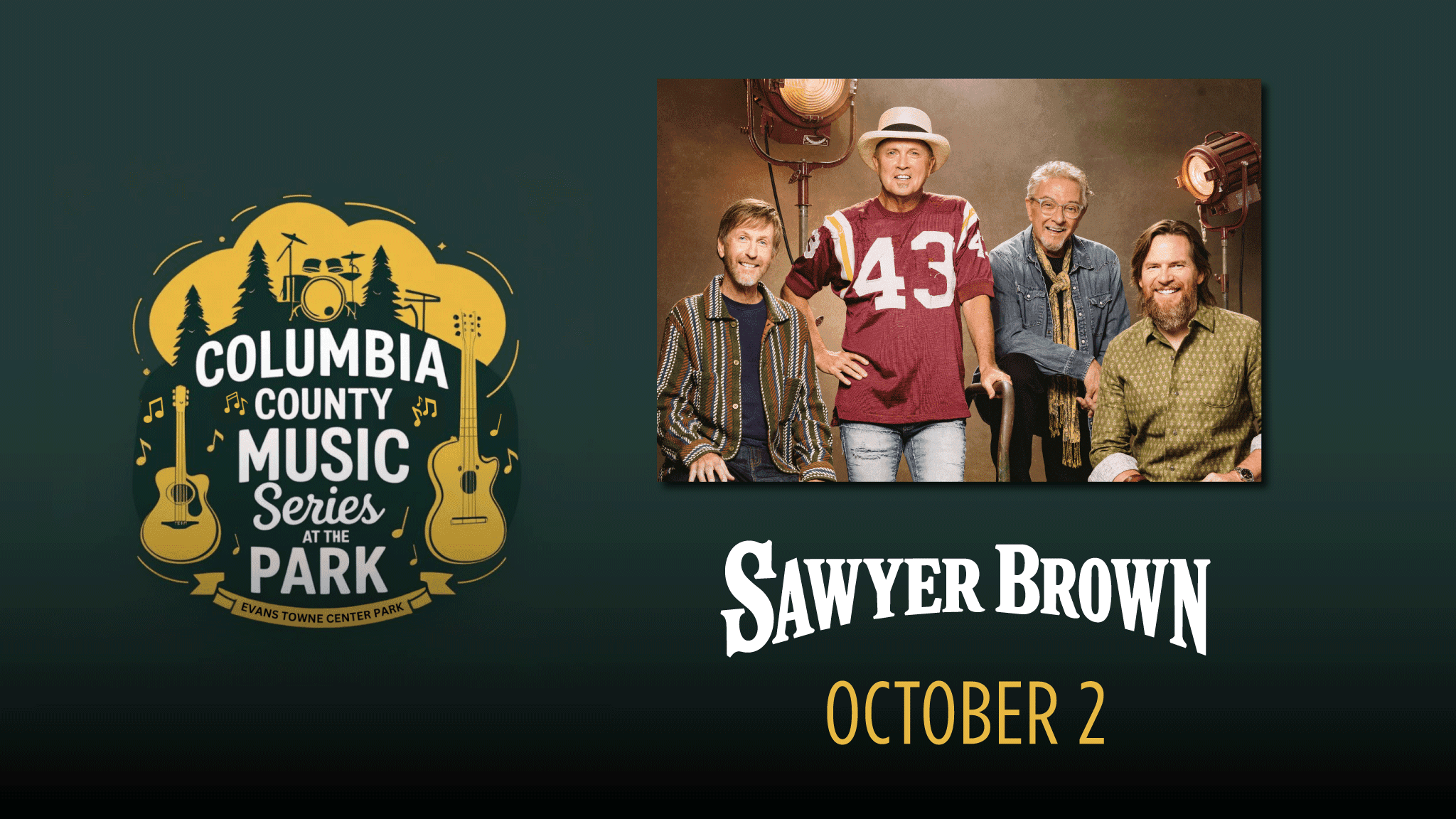 Cover for Sawyer Brown at Evans Towne Center Park