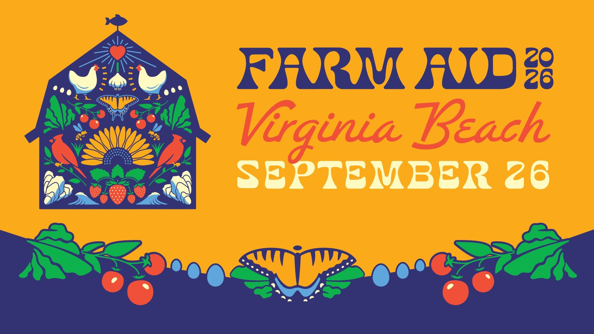 Cover for FARM AID 2026