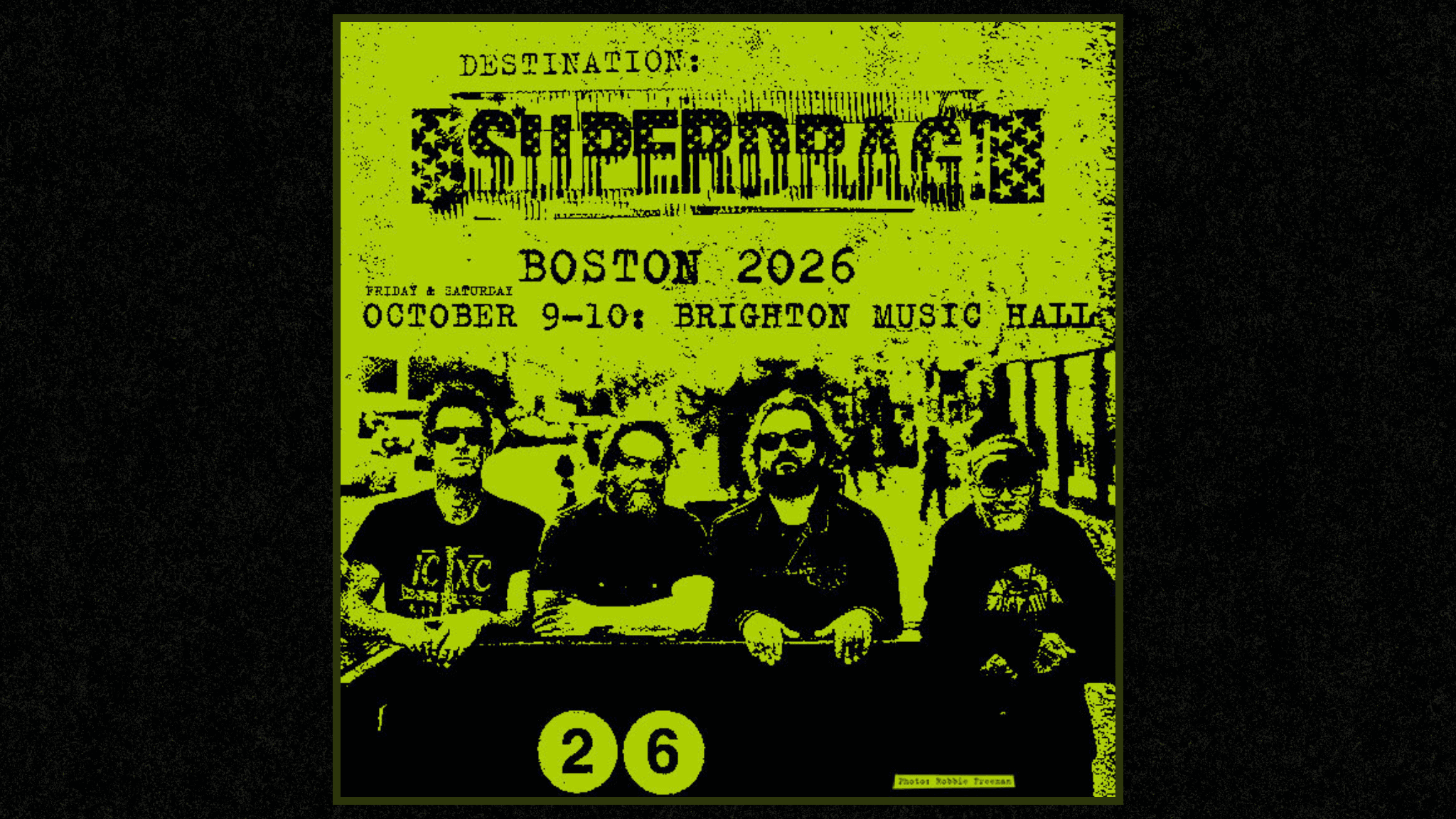 Cover for Destination: Superdrag [TWO-DAY TICKET]
