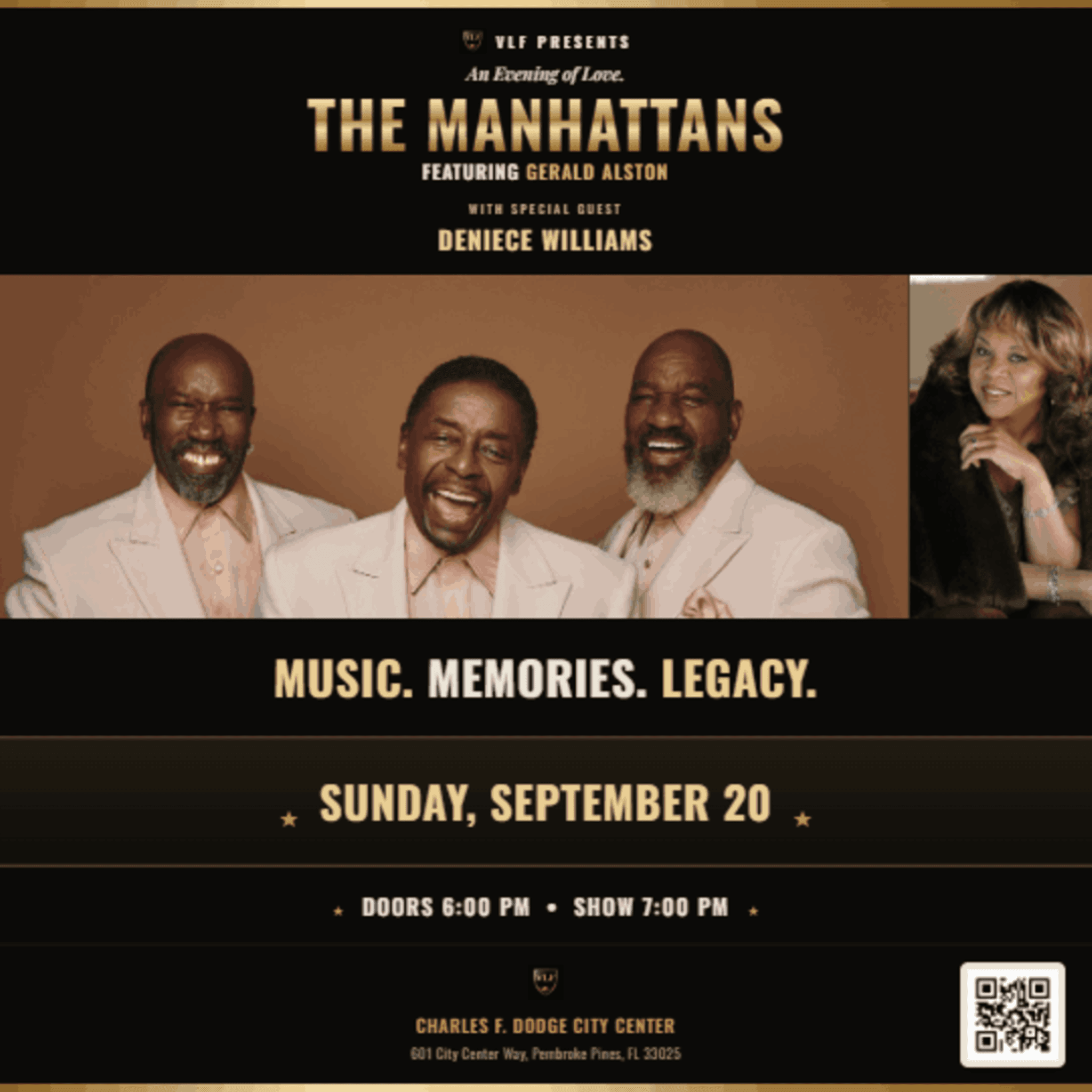 Cover for The Manhattans Featuring Gerald Alston and Deniece Williams
