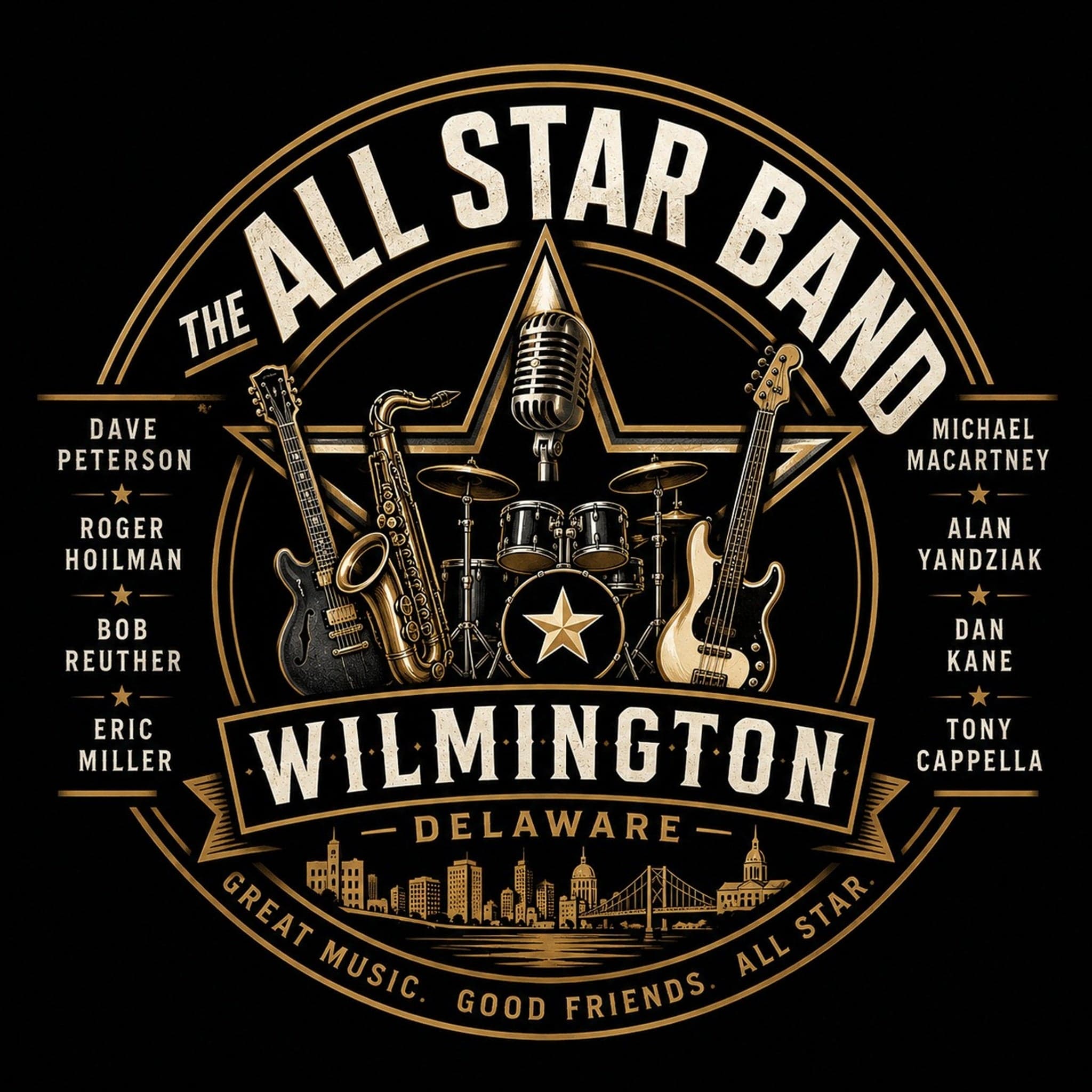 Cover for The All Star Band Wilmington DE