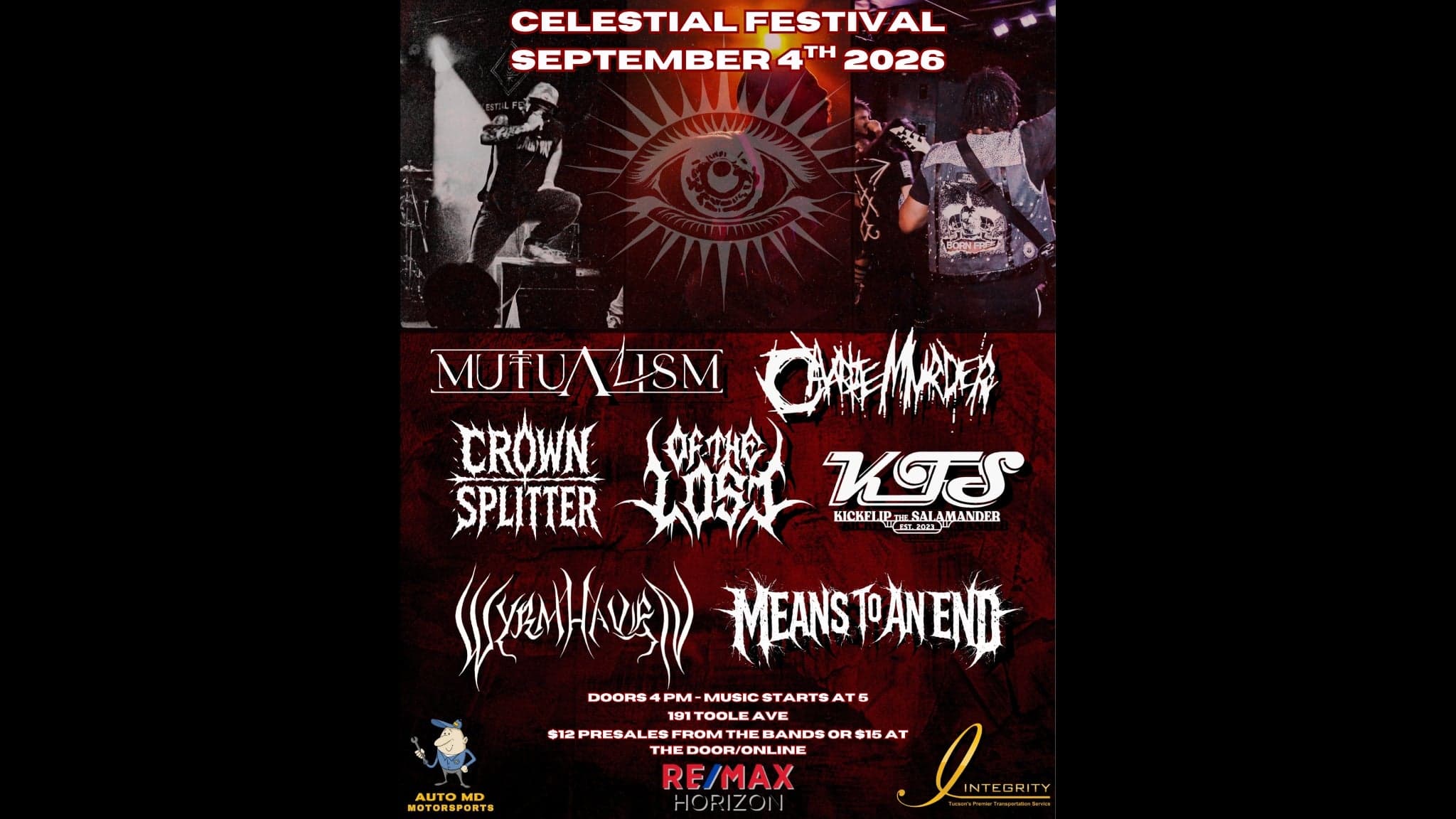 Cover for Celestial Festival @ 191 Toole