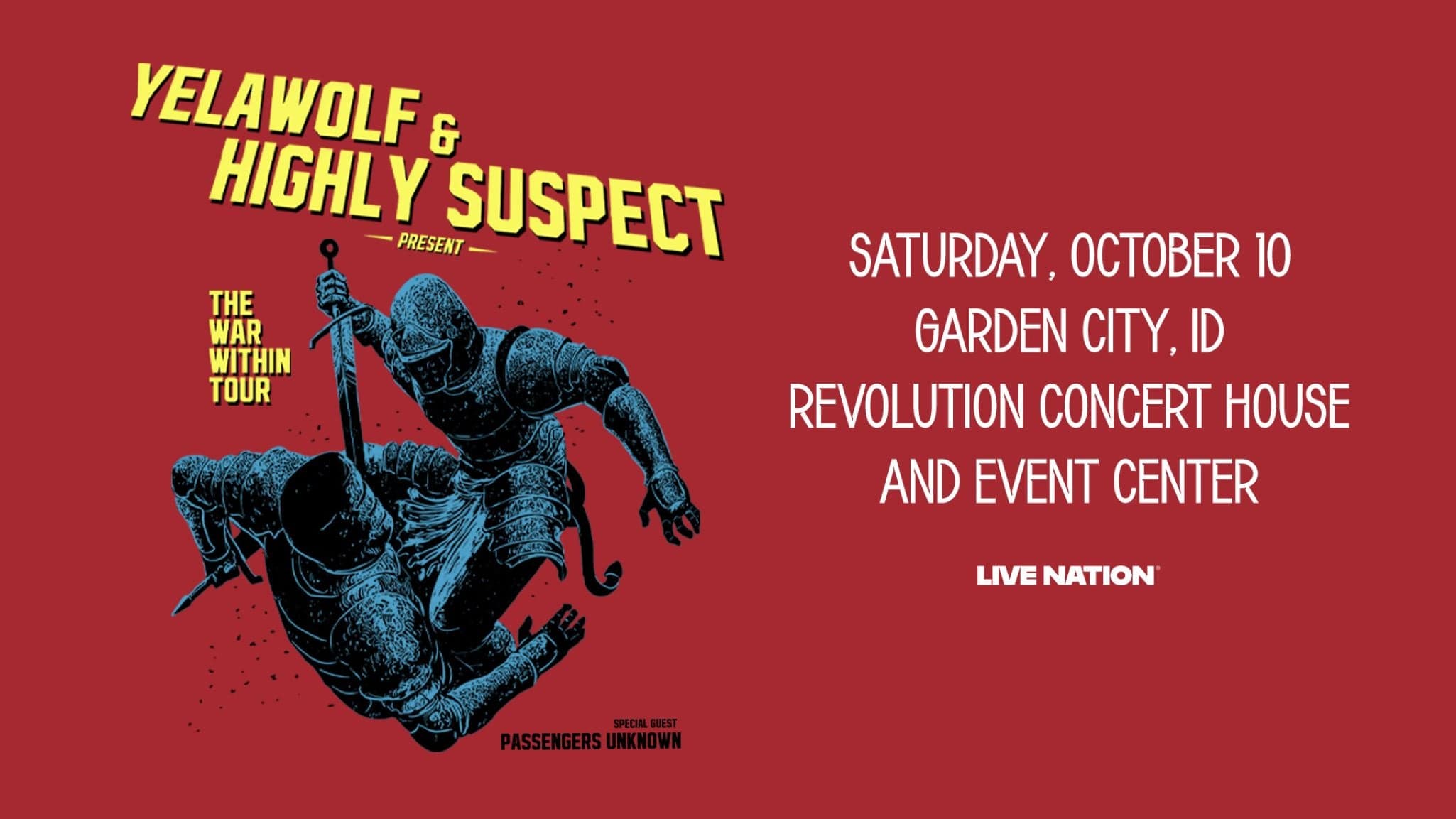 Cover for Yelawolf & Highly Suspect - The War Within Tour