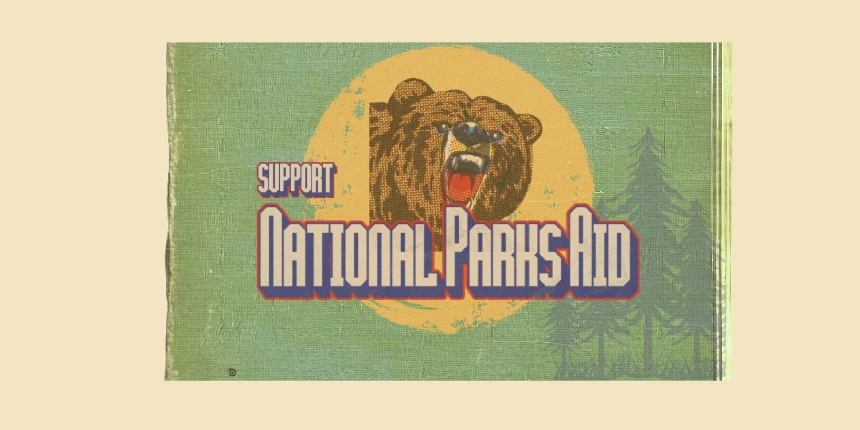 Cover for National Park Aid-Music by Free Beer
