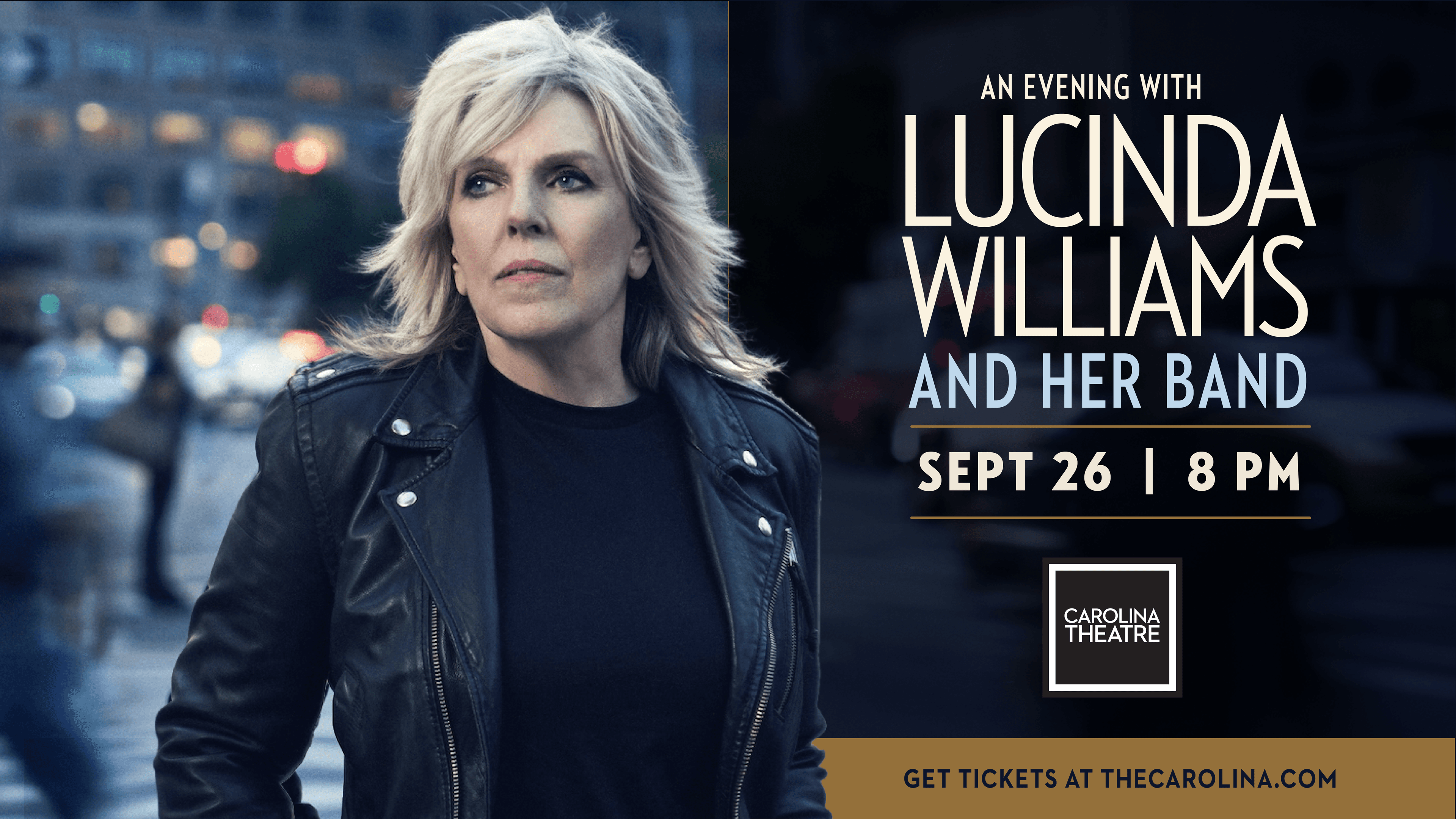 Cover for An Evening With Lucinda Williams and Her Band