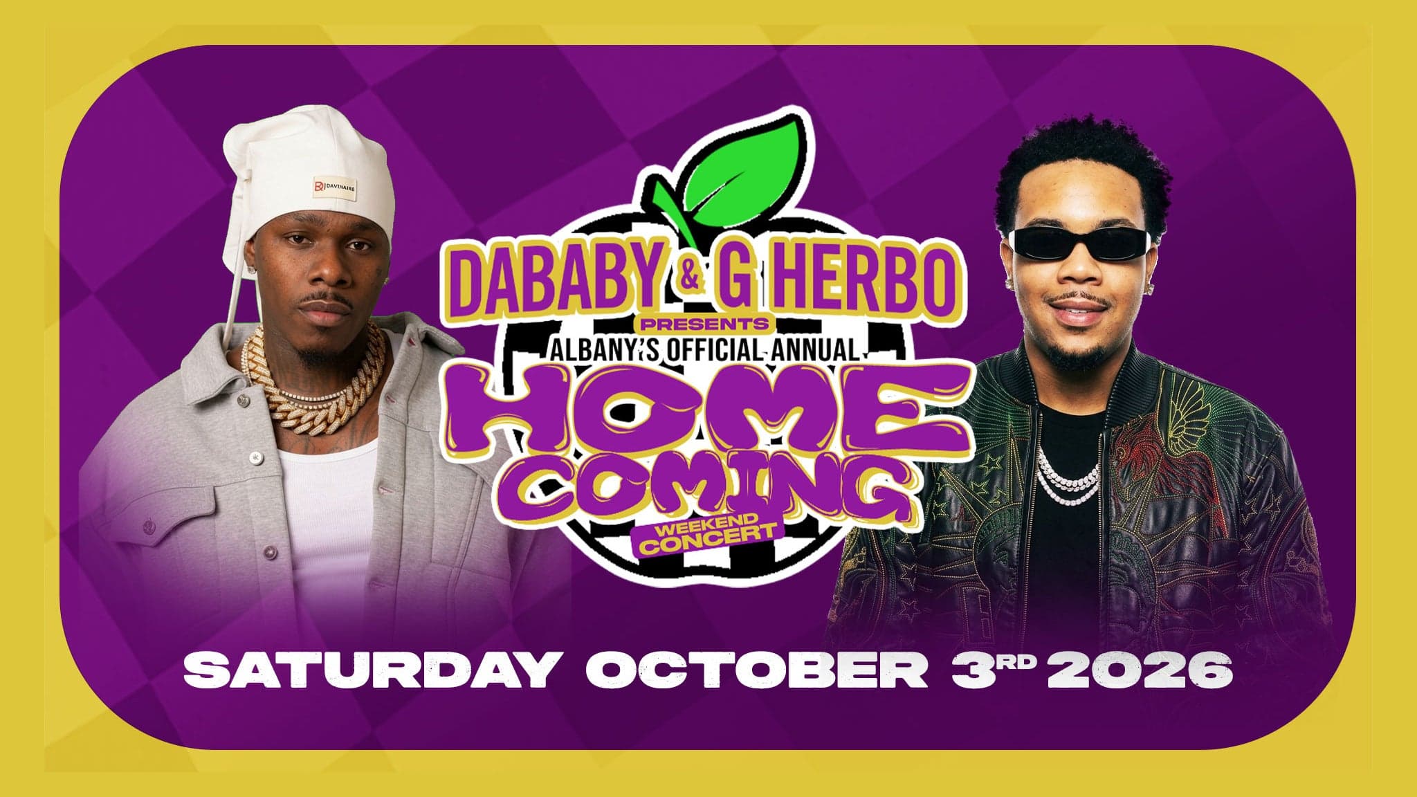 Cover for DaBaby & G Herbo Presents: Albanys Official Annual Homecoming Concert