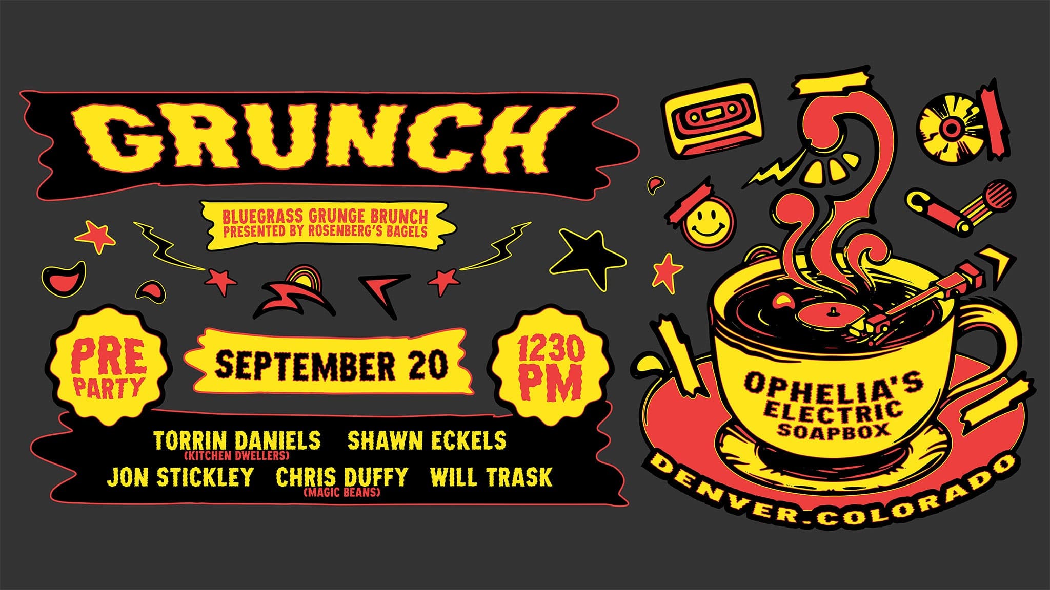 Cover for 97.3 KBCO Presents: GRUNCH (Bluegrass Grunge Brunch)