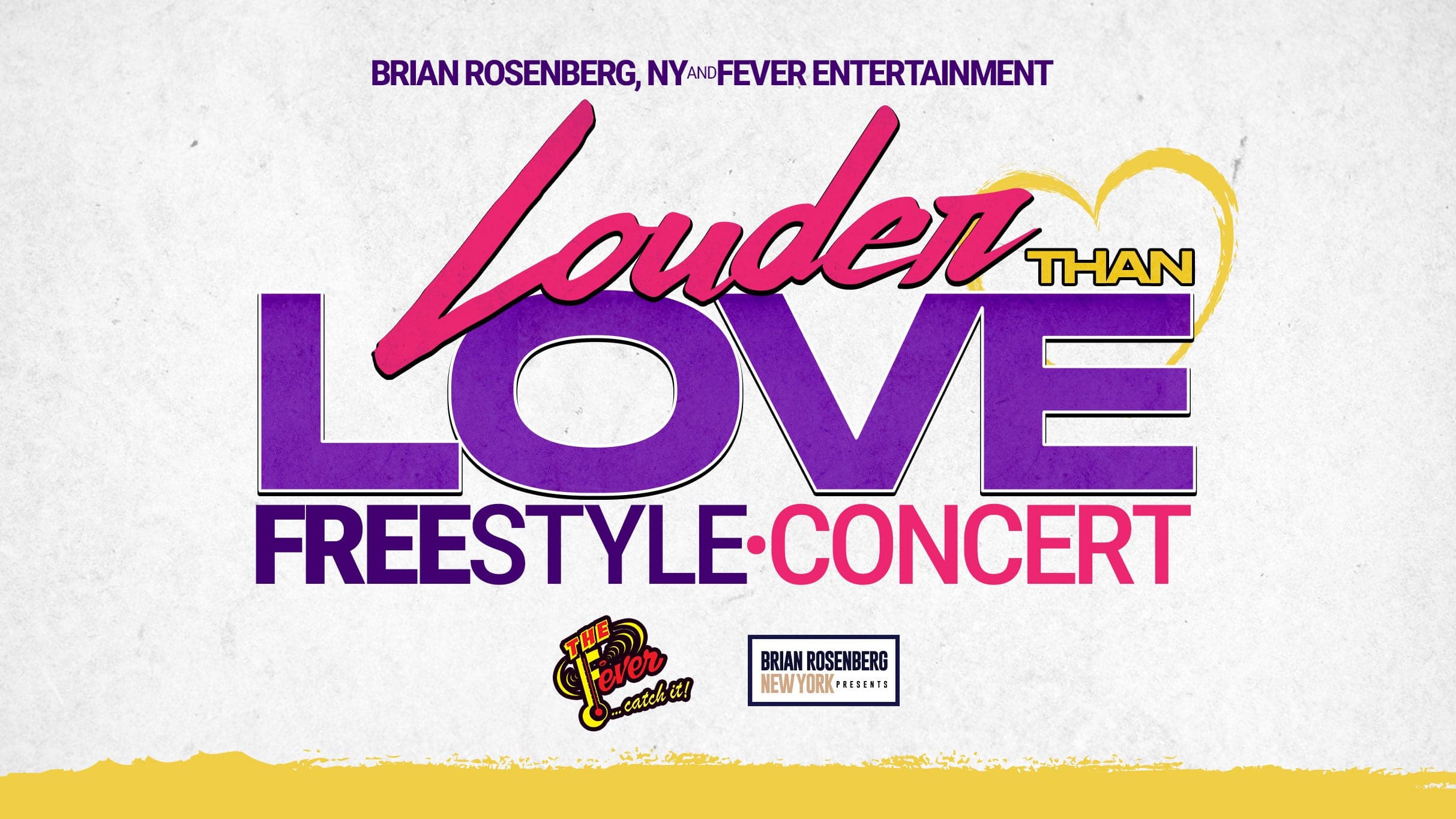Cover for Louder Than Love Freestyle Concert
