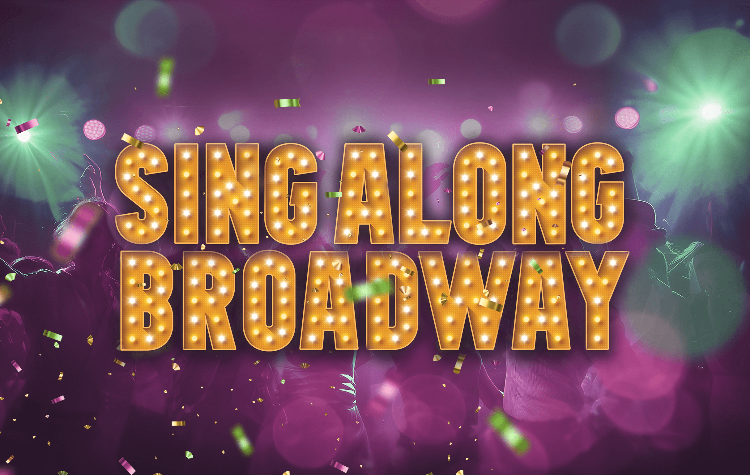 Cover for Singalong Broadway