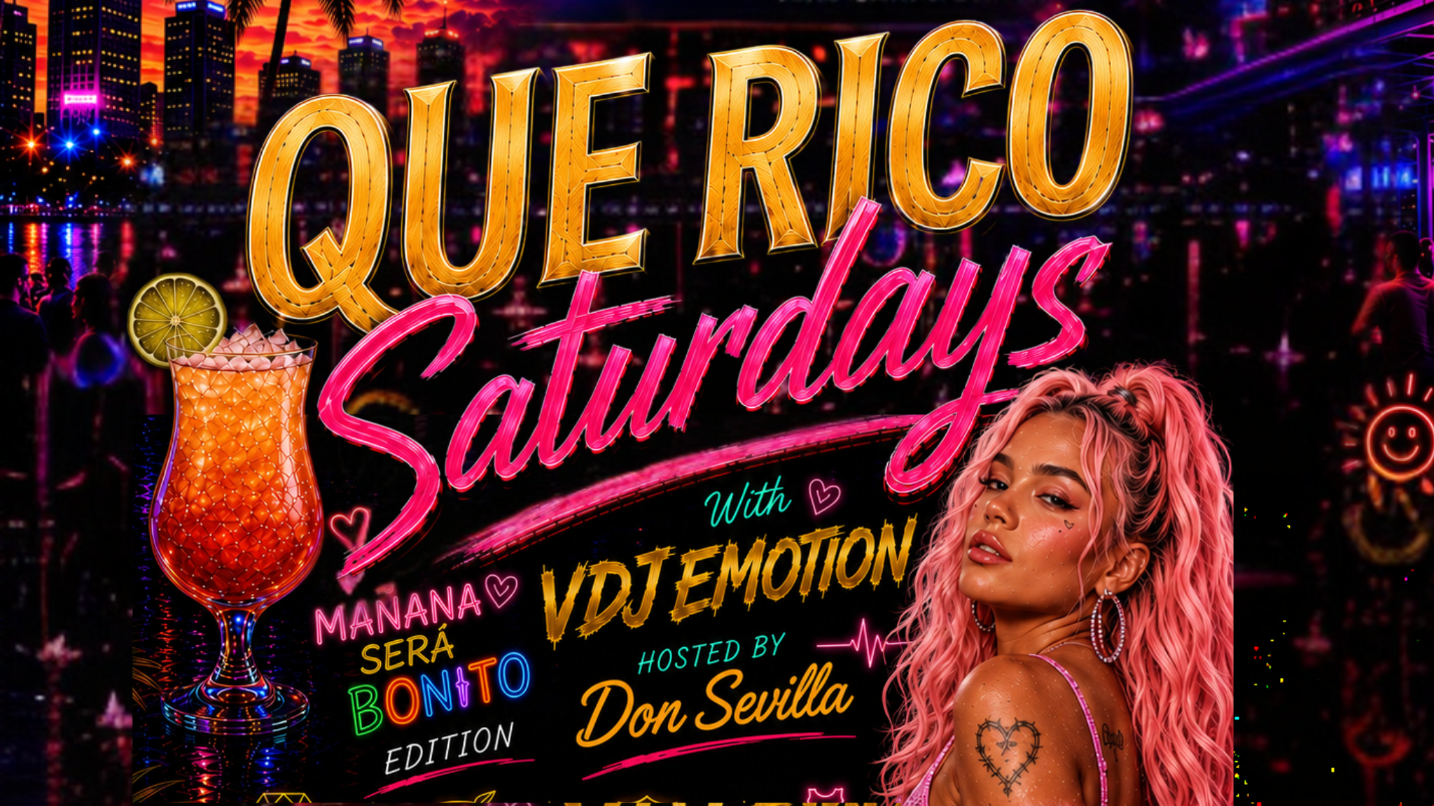 Cover for Que Rico Saturdays with VDJ Emotion by Sábado Gigante