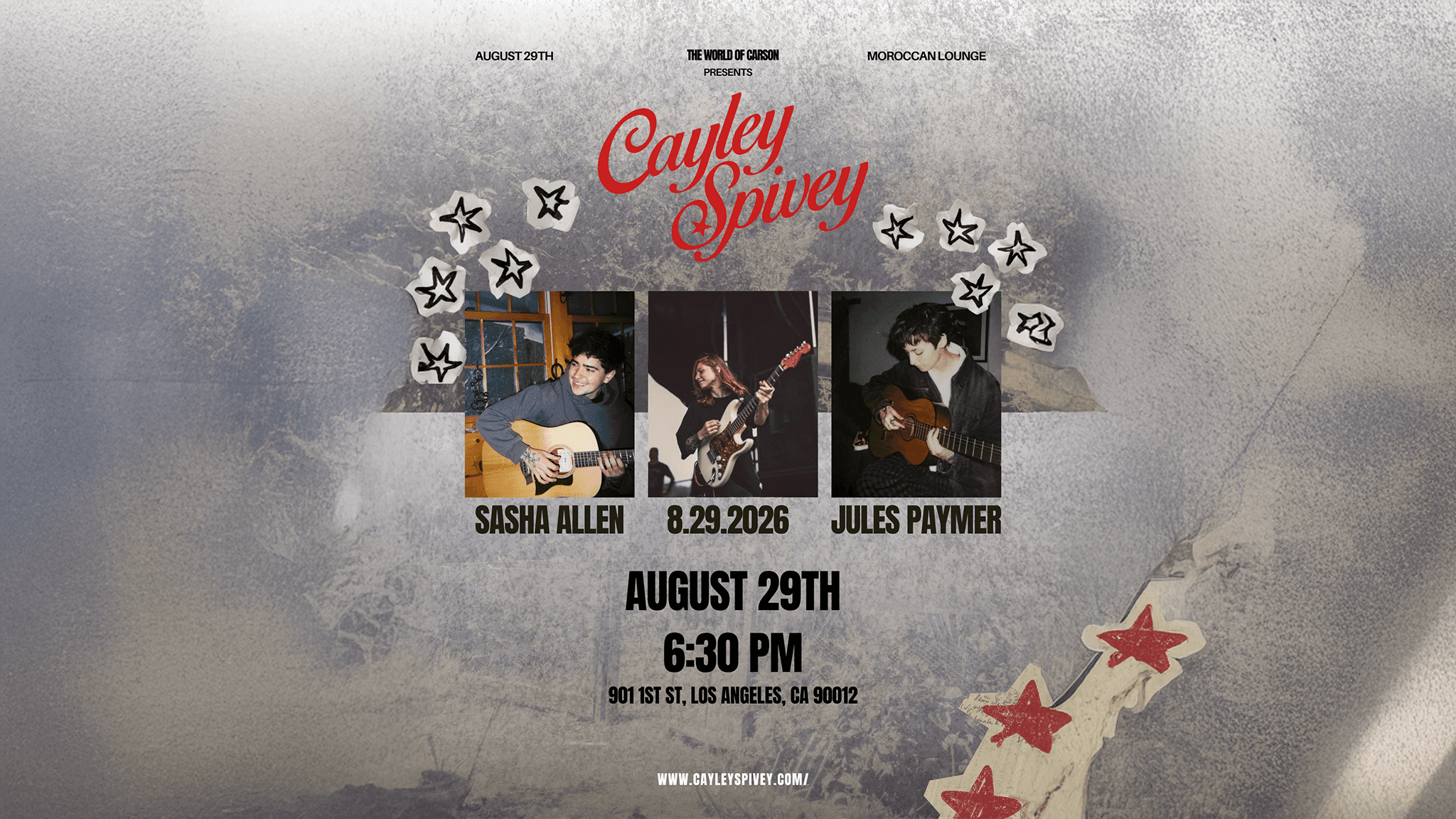 Cover for Cayley Spivey with Sasha Allen & Jules Paymer