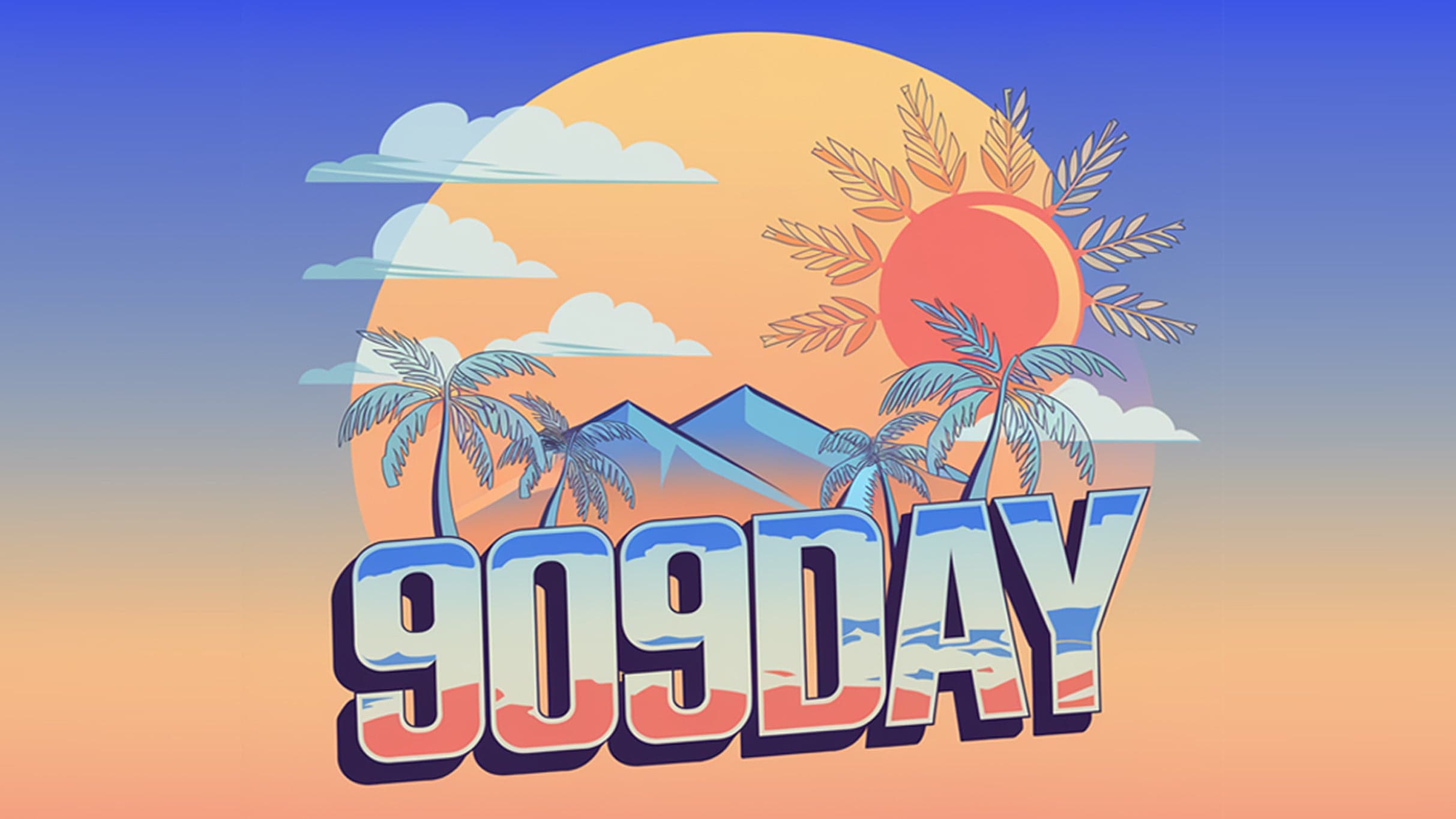 Cover for BRICKTOYAFACE PRESENTS: 909 DAY - Garden Room @ RMA
