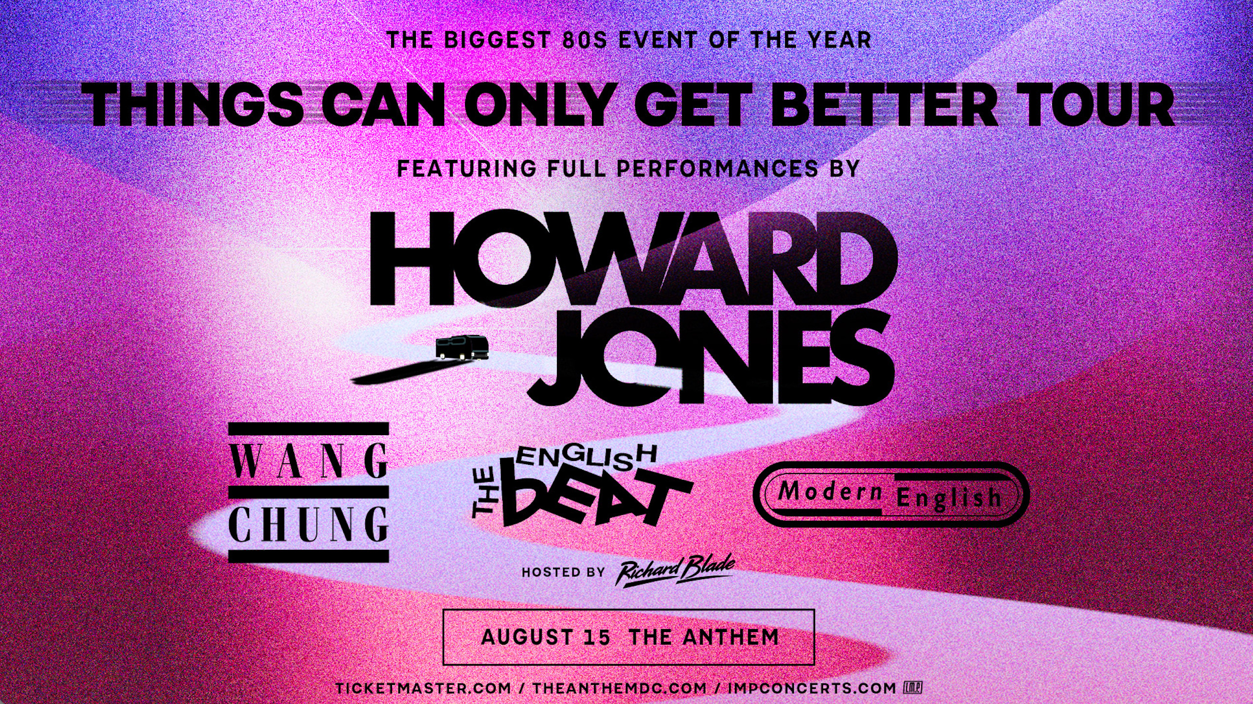 Cover for Howard Jones: Things Can Only Get Better Tour