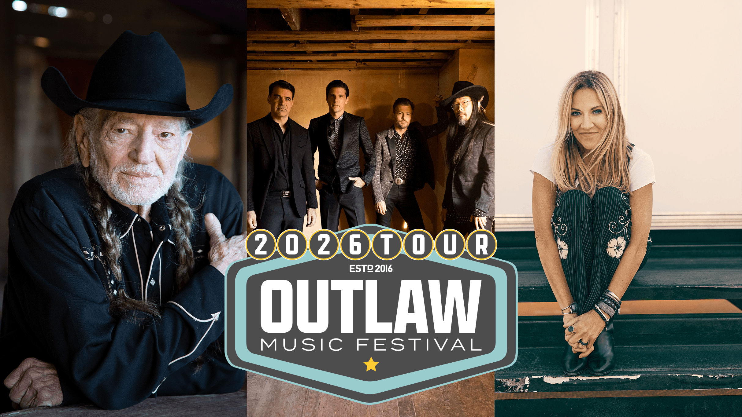 Cover for Outlaw Festival: Willie Nelson & Family, The Avett Brothers, and more!