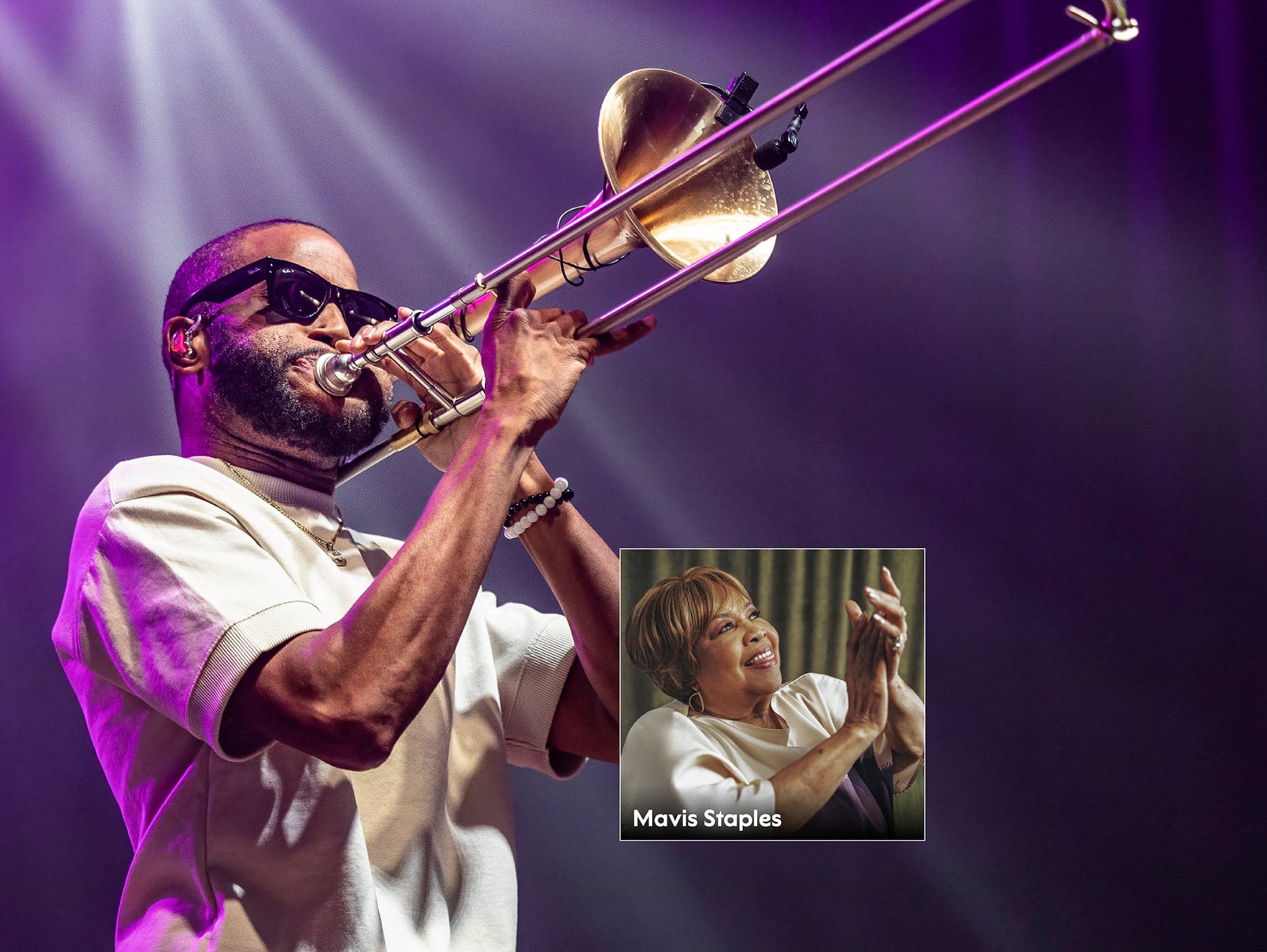 Cover for Trombone Shorty & Orleans Avenue  with Mavis Staples