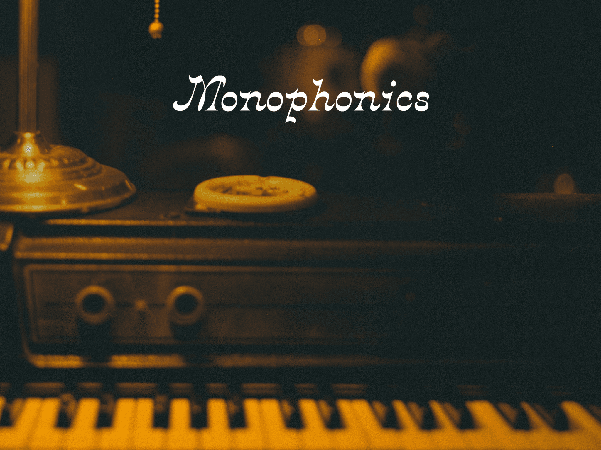 Cover for Monophonics with Special Guest Taylor Williams