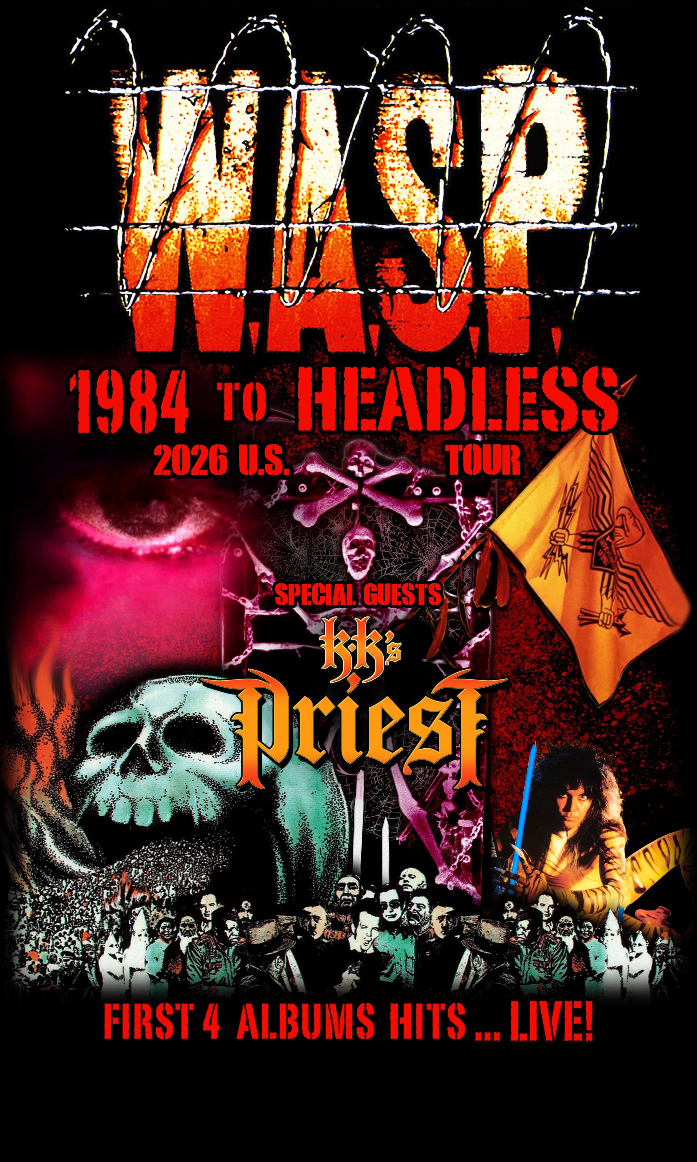 Cover for W.A.S.P. - 1984 TO HEADLESS