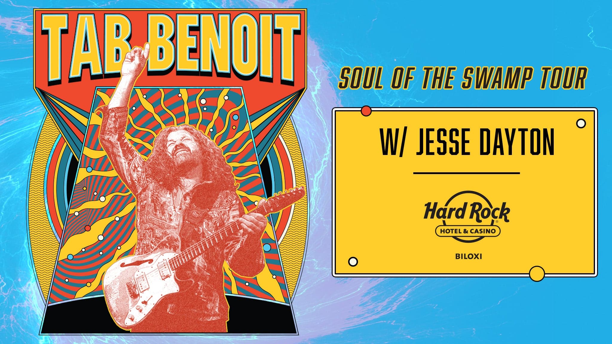 Cover for Tab Benoit w/ Jesse Dayton
