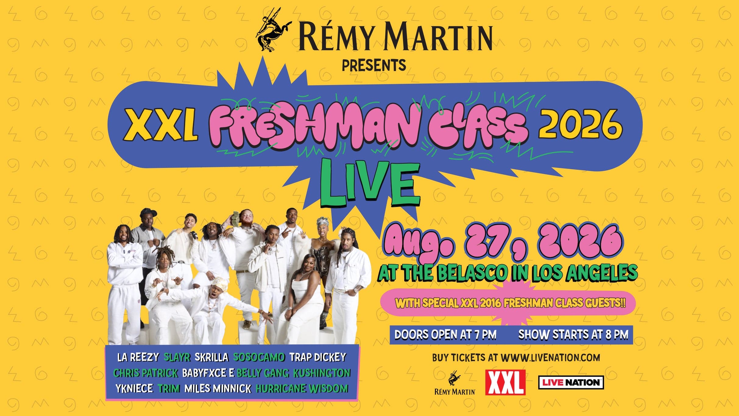 Cover for XXL Freshman Class 2026 LIVE