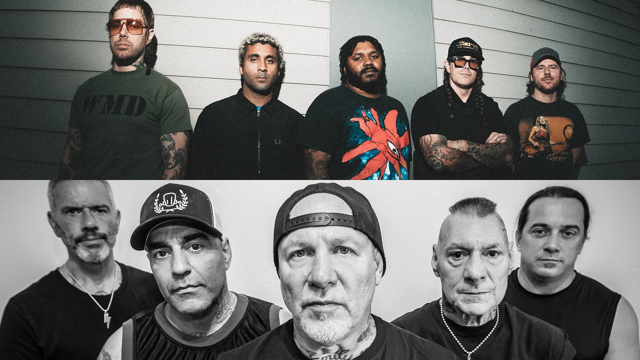Cover for Angel Du$t and Agnostic Front