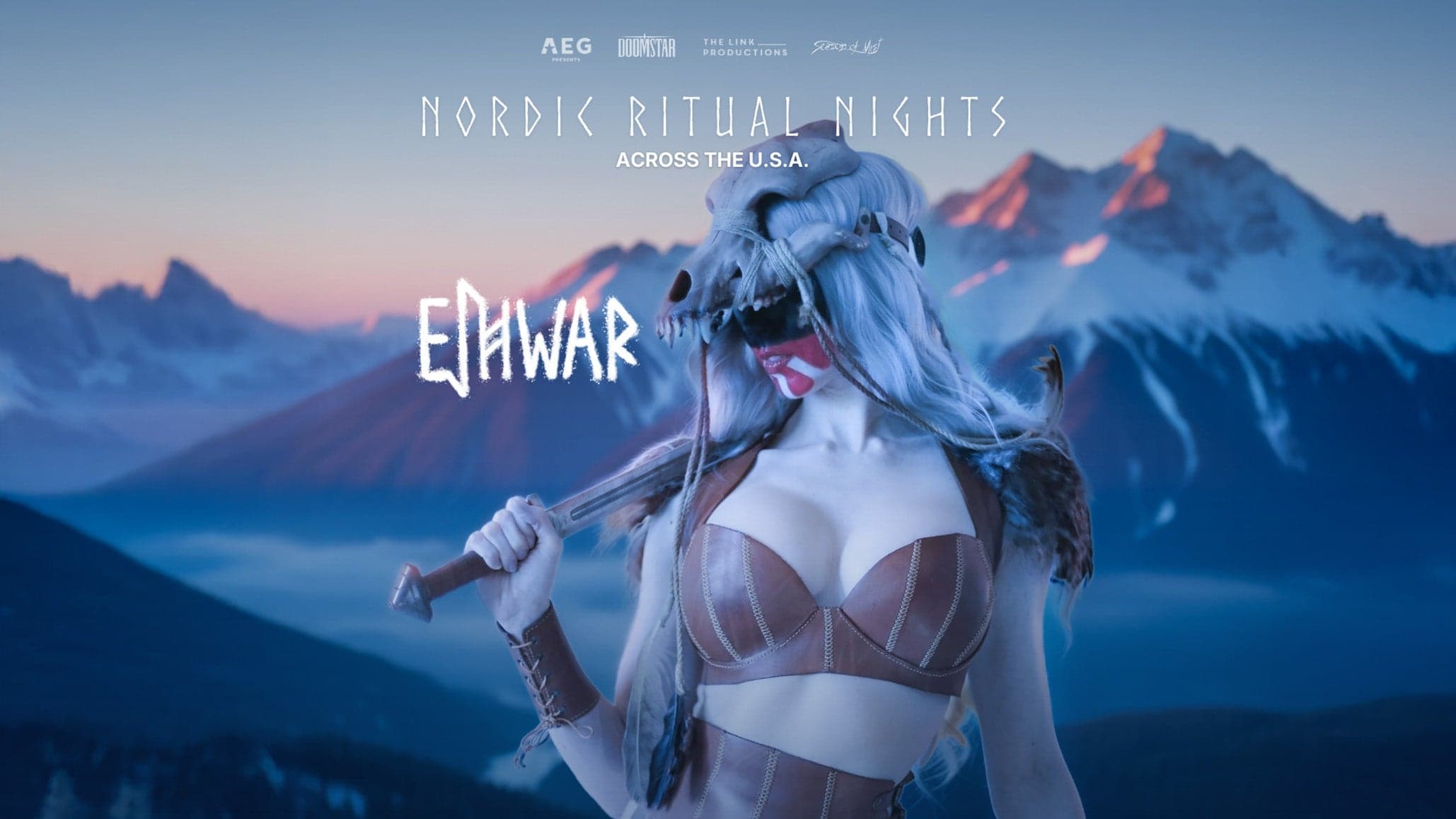 Cover for Eihwar "Nordic Ritual Nights" USA Tour 2026