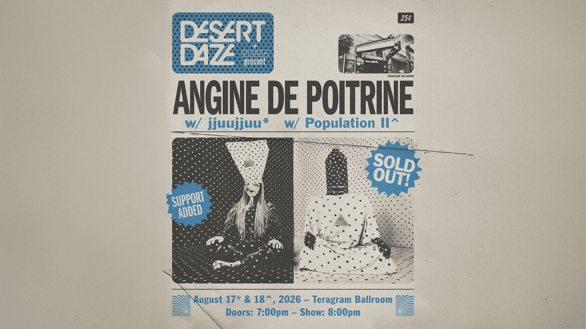 Cover for Desert Daze presents: Angine de Poitrine