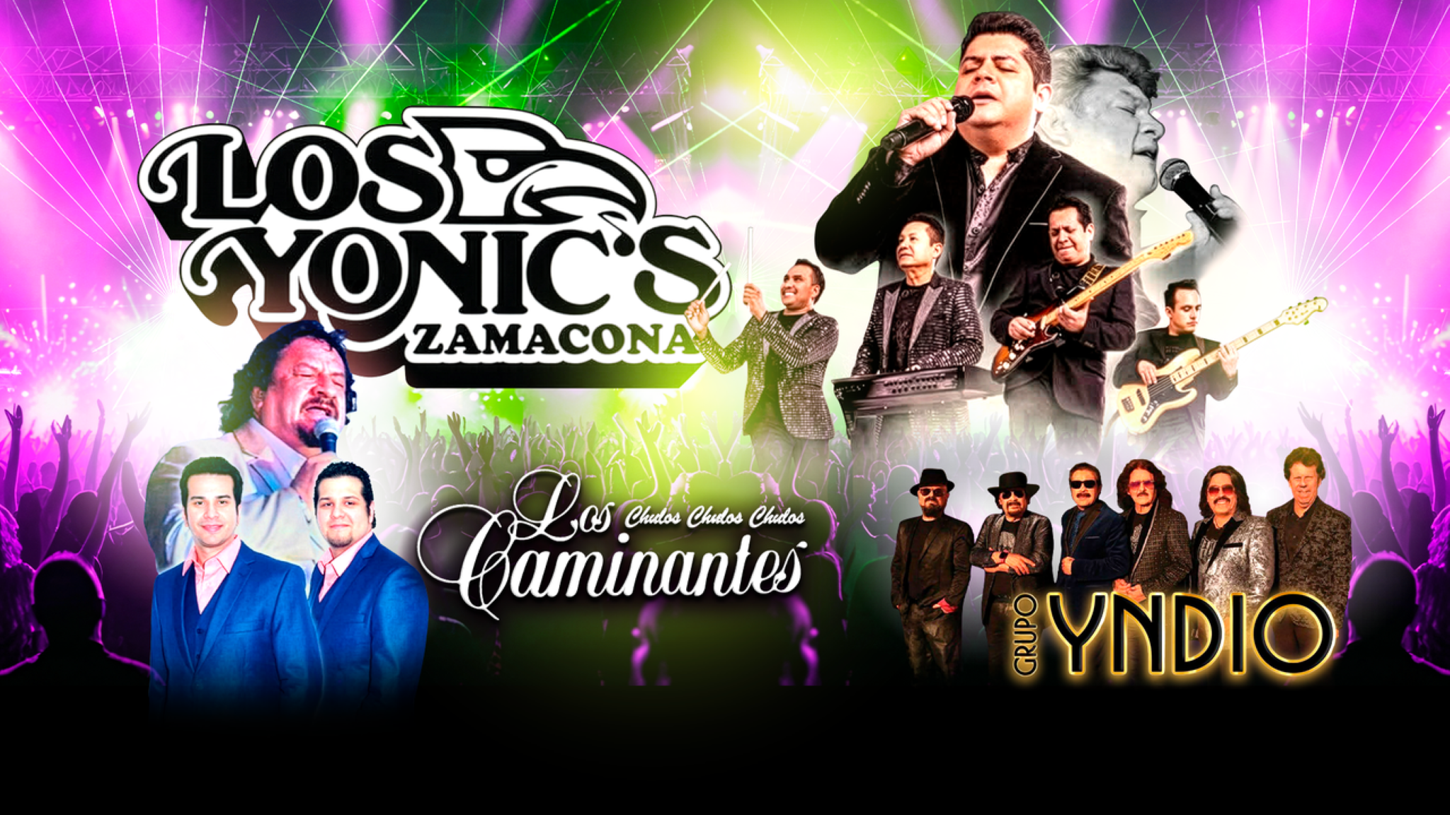 Cover for RenRod & Amplify Presentan Los Yonics, Los Caminantes y Grupo Yndio