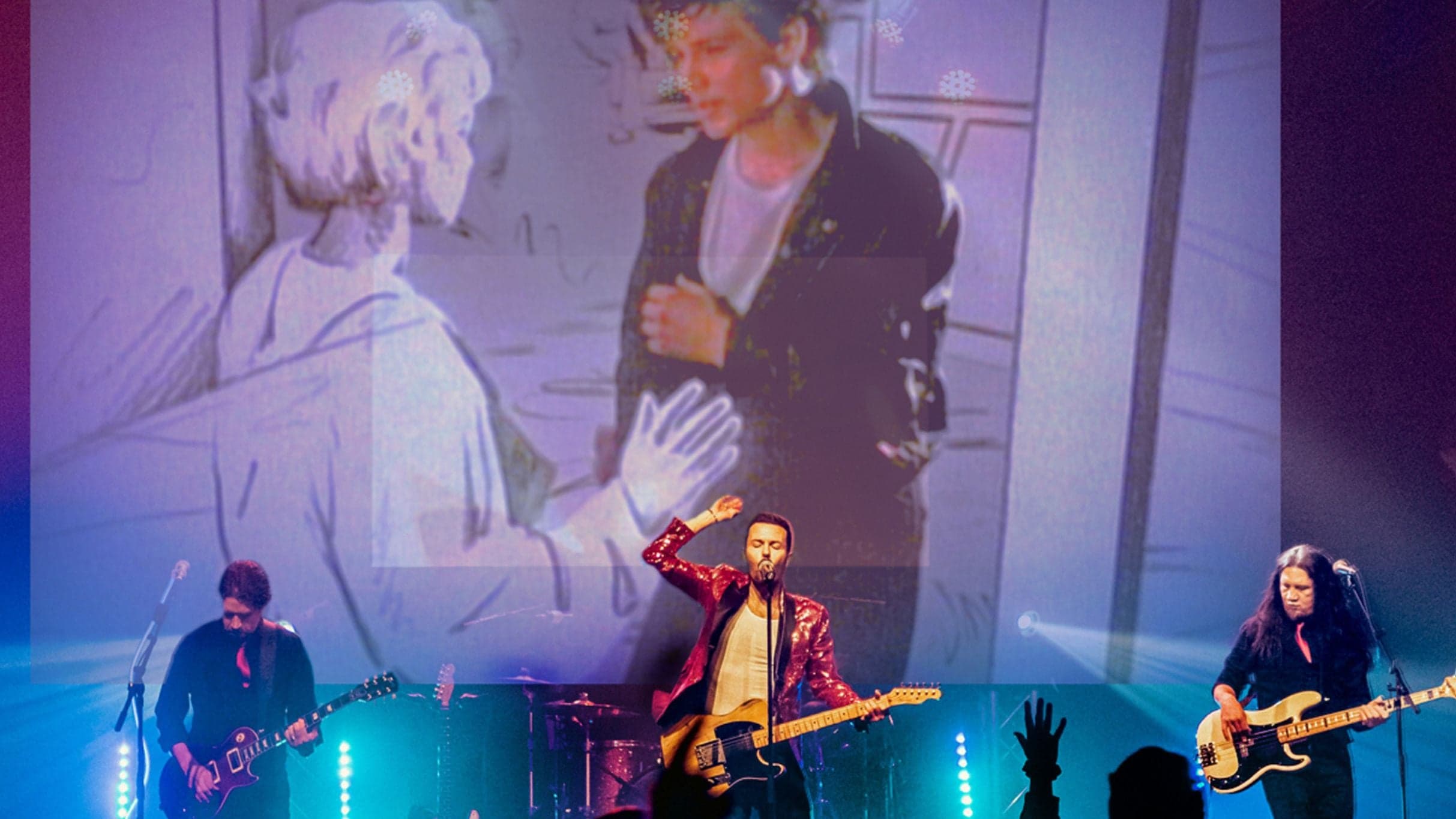 Cover for Neon Nostalgic presents The 80s Live Music Television