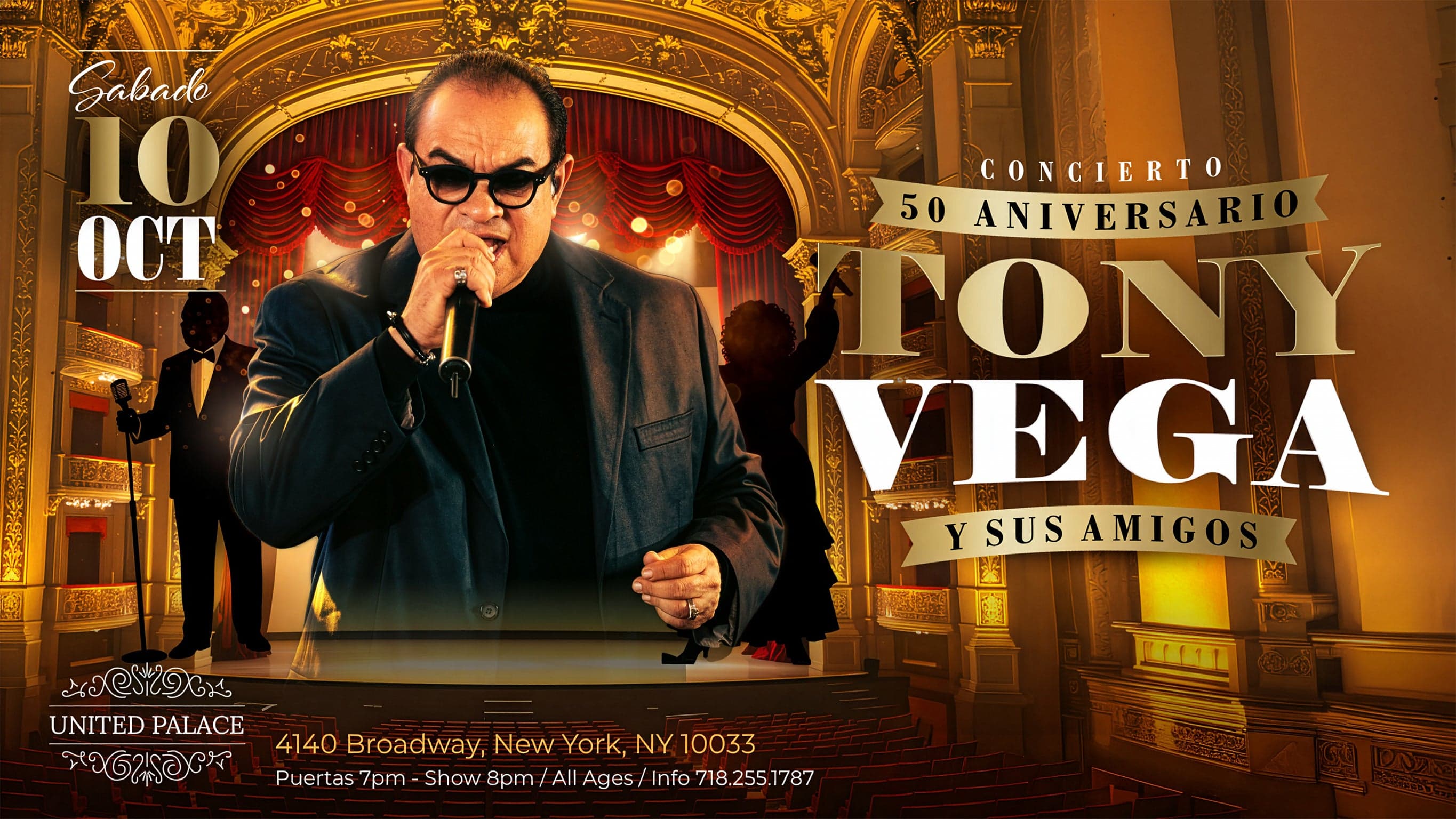 Cover for Tony Vega